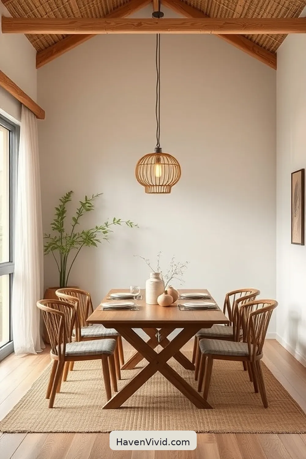 Embrace Minimalist Lifestyle in Your Dining Room Using Bamboo 8 Lighting Ideas to Enhance Your Bamboo Dining Room for Embrace Minimalist Lifestyle in Your Dining Room Using Bamboo