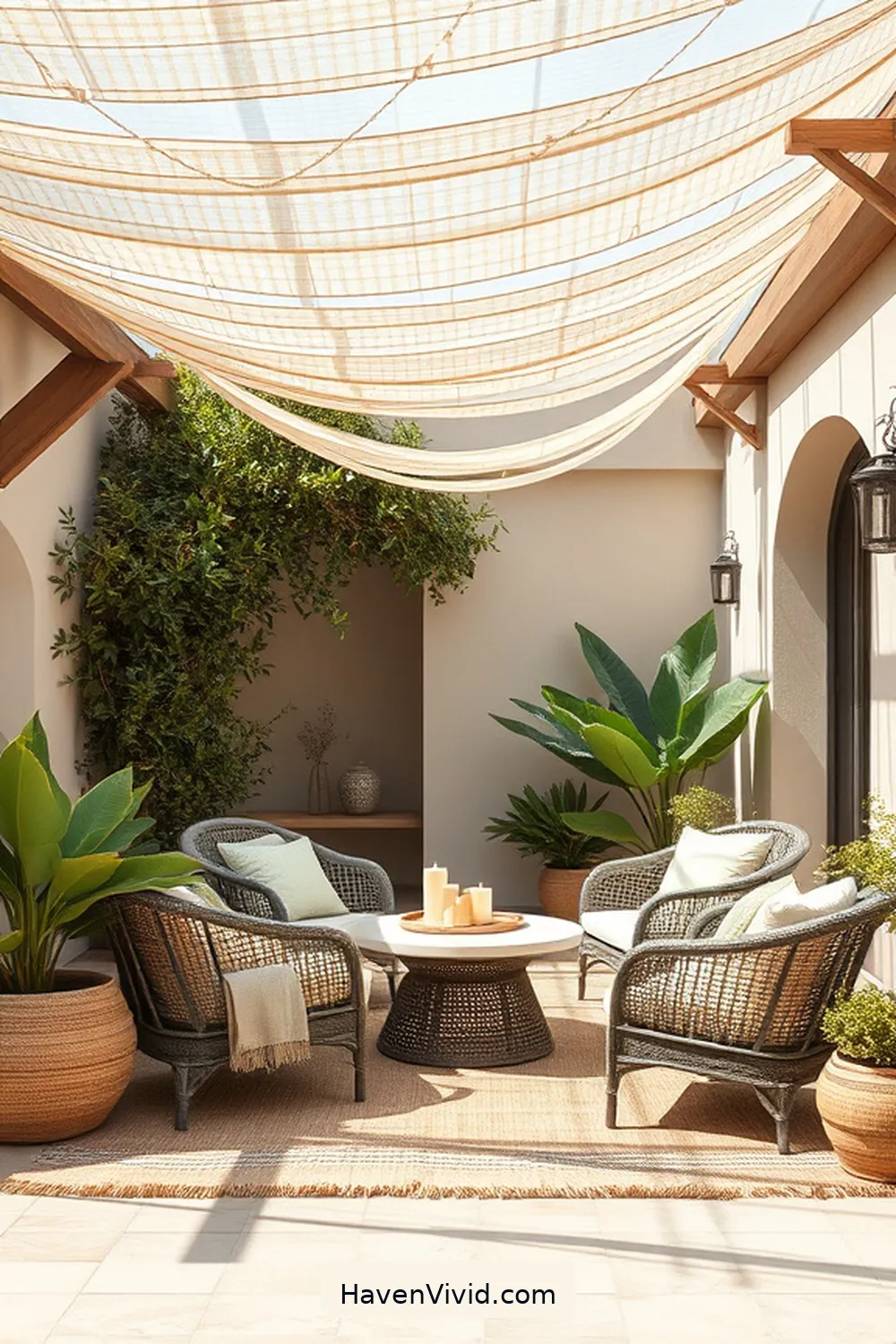 Embrace Minimalist Outdoor Patios Using Natural Fibers 8 Creating a Cohesive Color Palette for Embrace Minimalist Outdoor Patios Using Natural Fibers