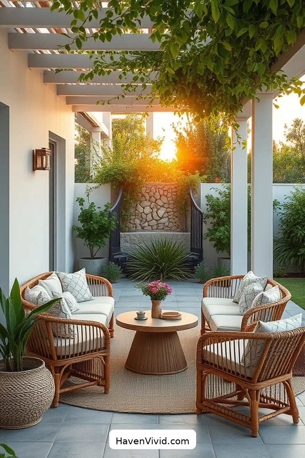 Embrace Minimalist Outdoor Patios Using Natural Fibers 14 Inspiring Minimalist Outdoor Patio Examples for Embrace Minimalist Outdoor Patios Using Natural Fibers