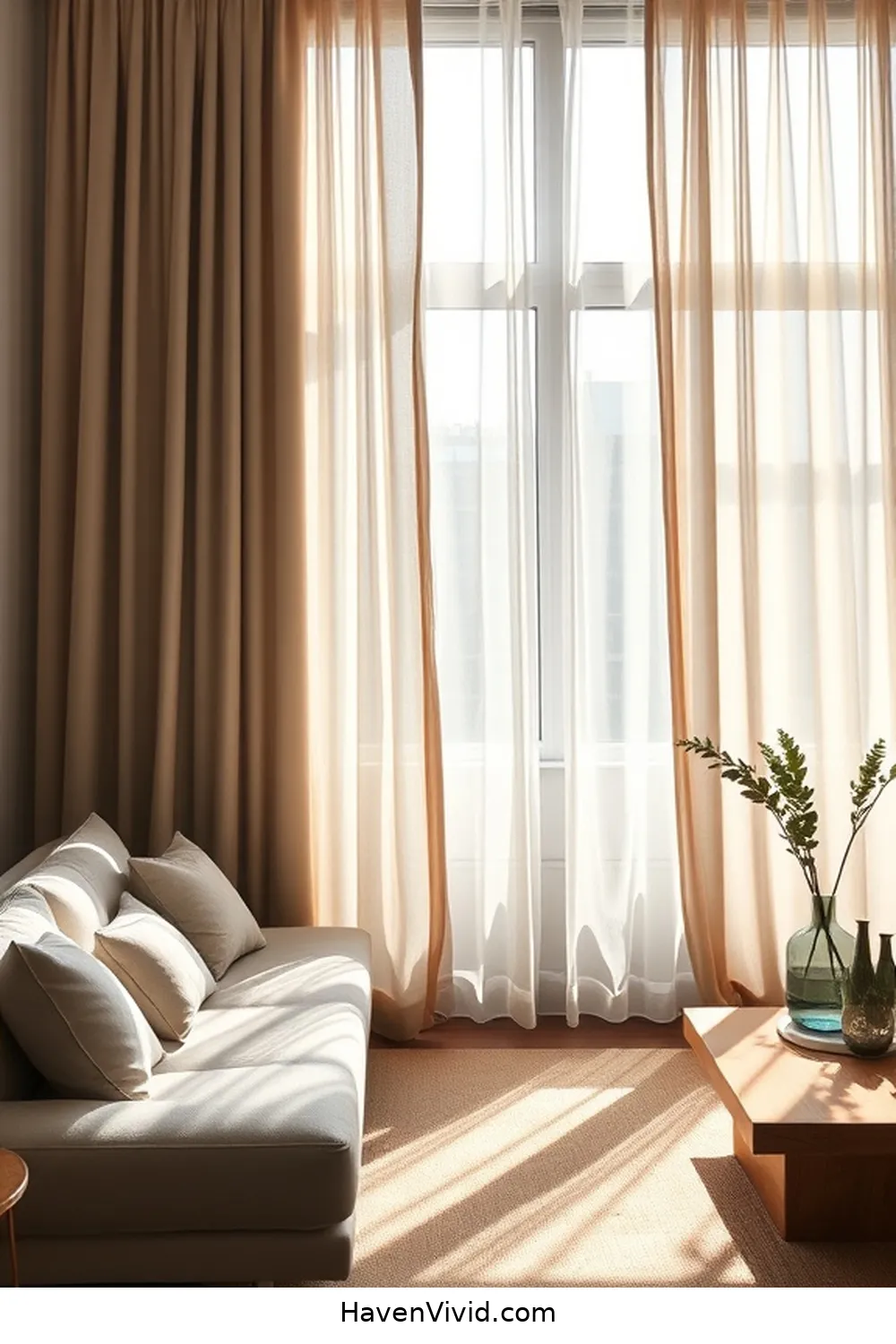 Embrace Urban Living Using Organic Cotton in Your Living Room 7 Organic Cotton Curtains: Enhancing Natural Light for Embrace Urban Living Using Organic Cotton in Your Living Room