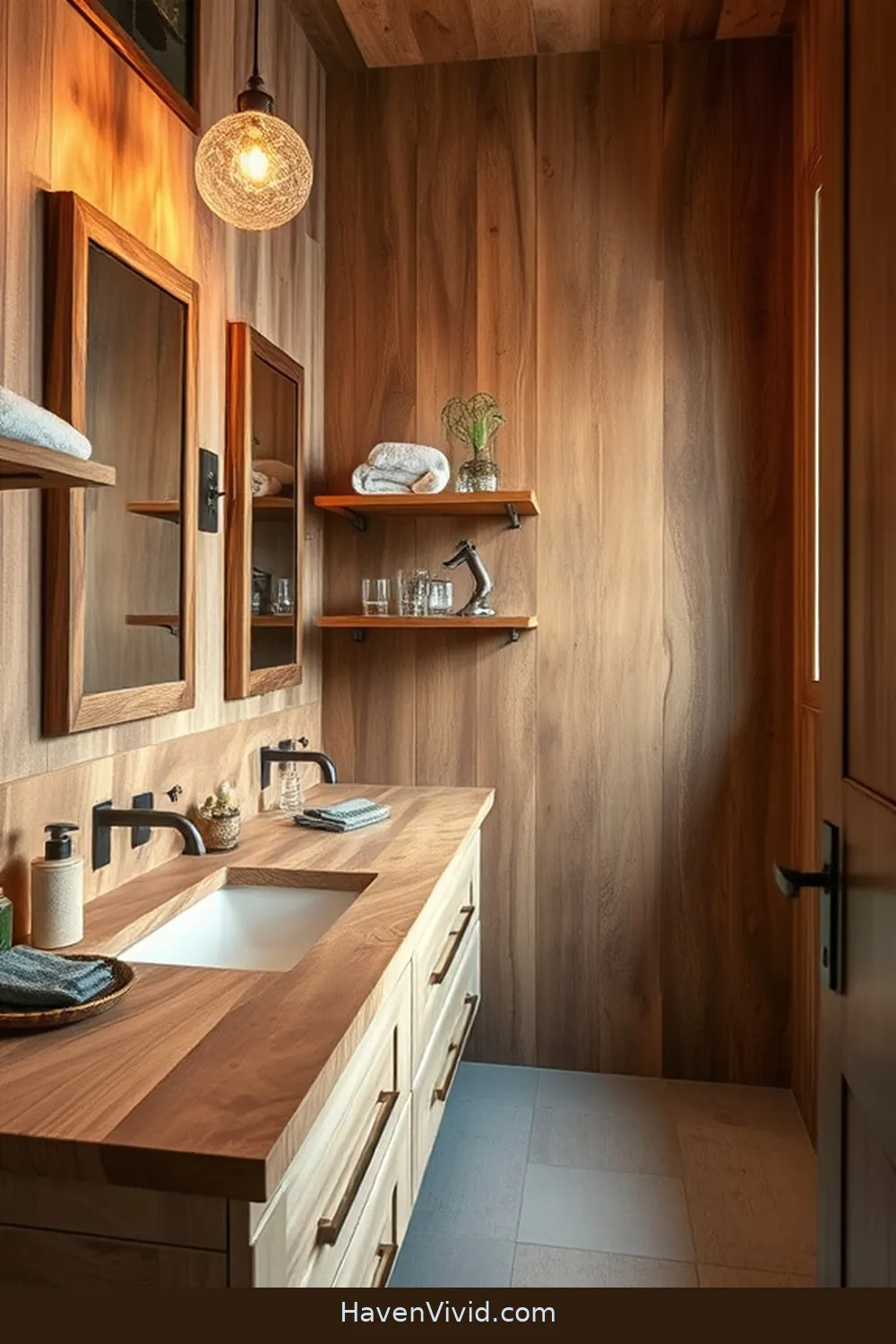 Embrace Urban Living in Your Bathroom Using Recycled Wood 3 Choosing the Right Recycled Wood Materials for Embrace Urban Living in Your Bathroom Using Recycled Wood
