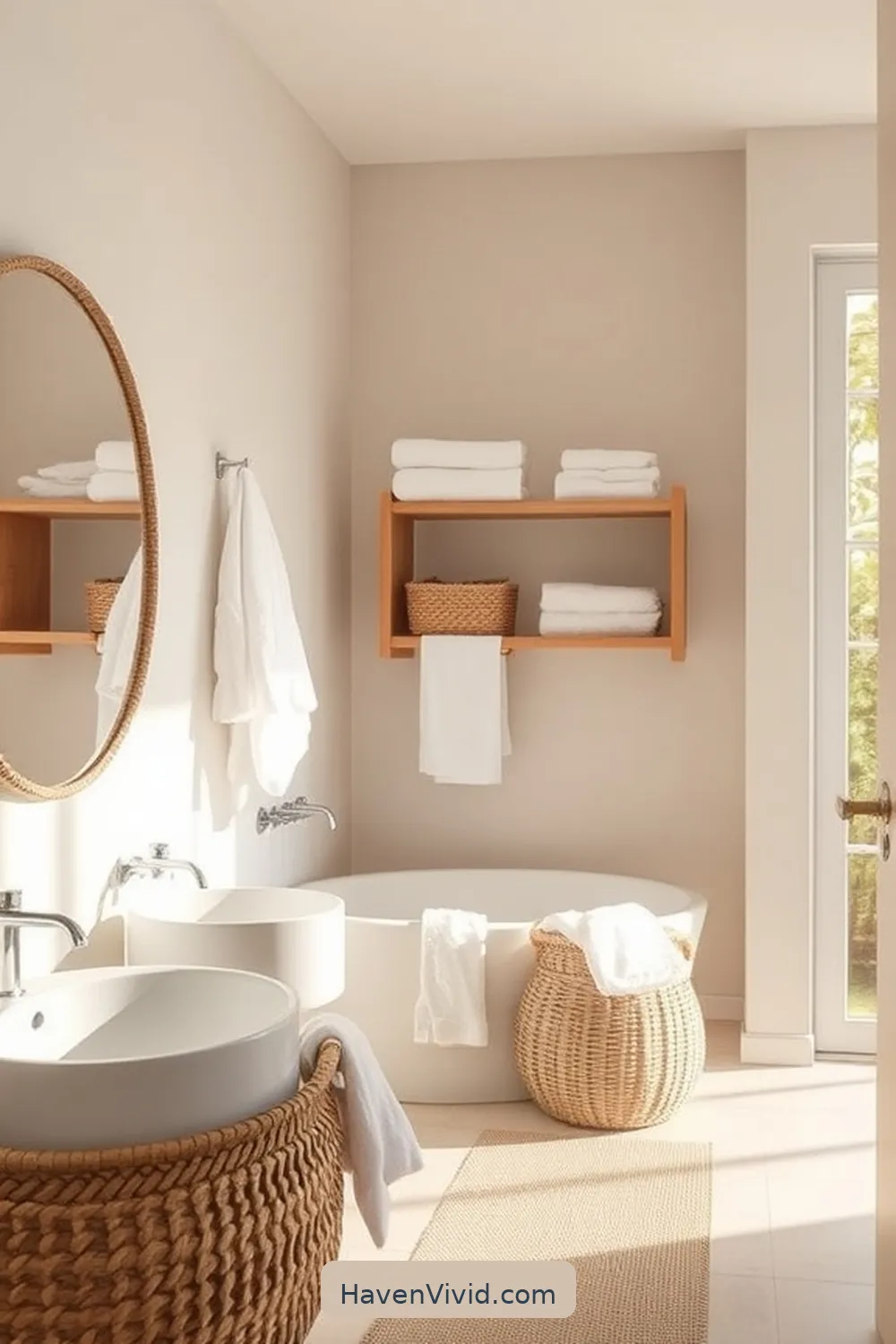 Embrace a Minimalist Bathroom Lifestyle Using Natural Fibers 9 Natural Fiber Storage Solutions for Embrace a Minimalist Bathroom Lifestyle Using Natural Fibers