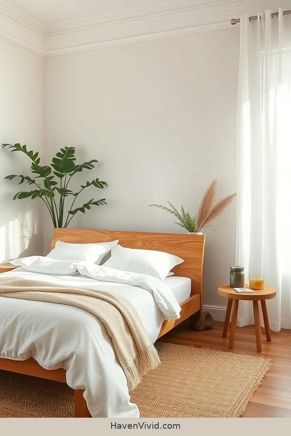 Embrace a Minimalist Bedroom Lifestyle Using Natural Fibers 9 Simplifying Bedroom Decor for Embrace a Minimalist Bedroom Lifestyle Using Natural Fibers