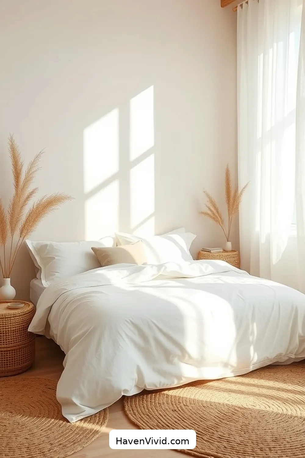 Embrace a Minimalist Bedroom Lifestyle Using Natural Fibers 10 The Role of Lighting in Creating Calm for Embrace a Minimalist Bedroom Lifestyle Using Natural Fibers