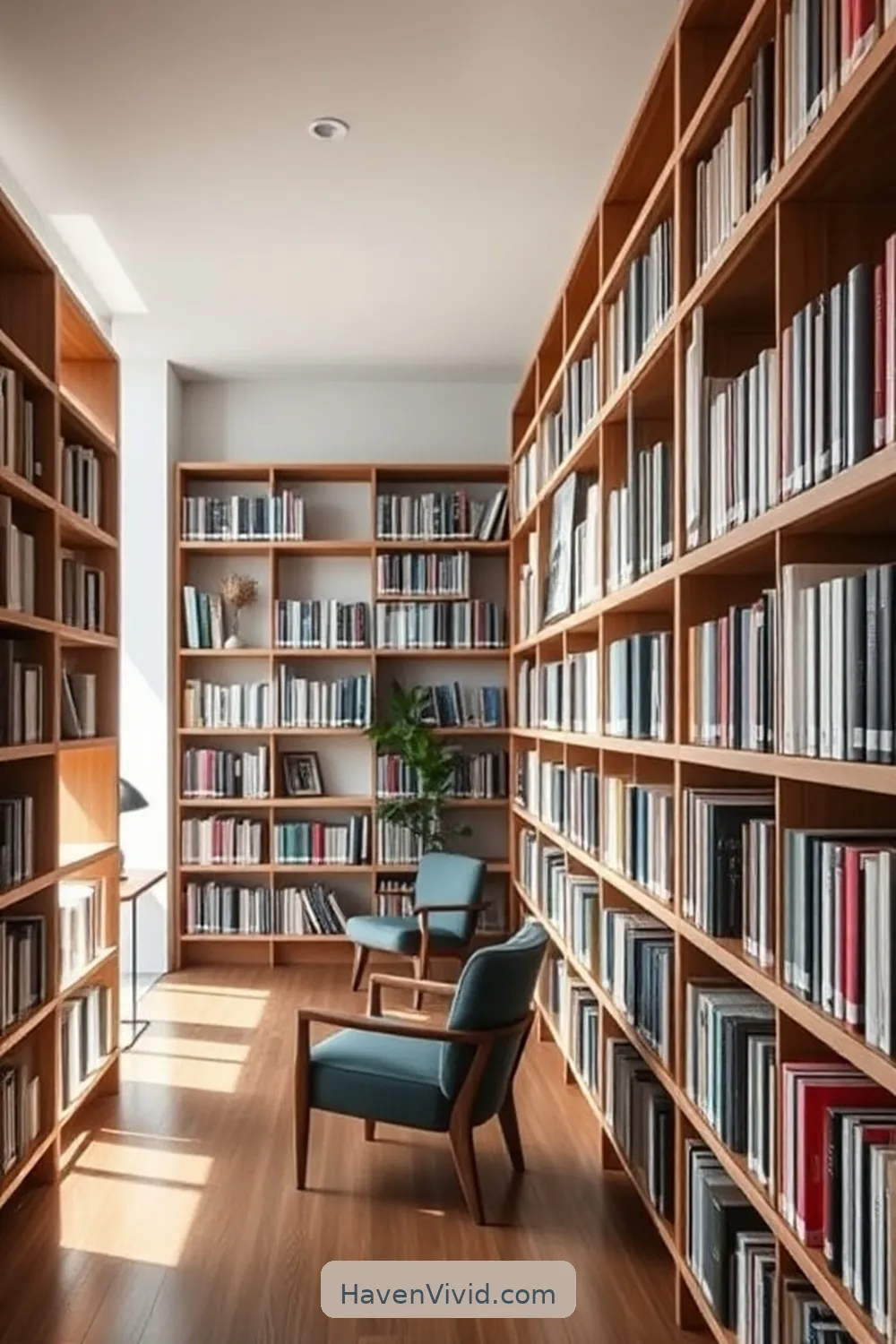 Embrace a Minimalist Lifestyle With a Library Using Recycled Wood 7 Incorporating Functional and Aesthetic Elements for Embrace a Minimalist Lifestyle With a Library Using Recycled Wood