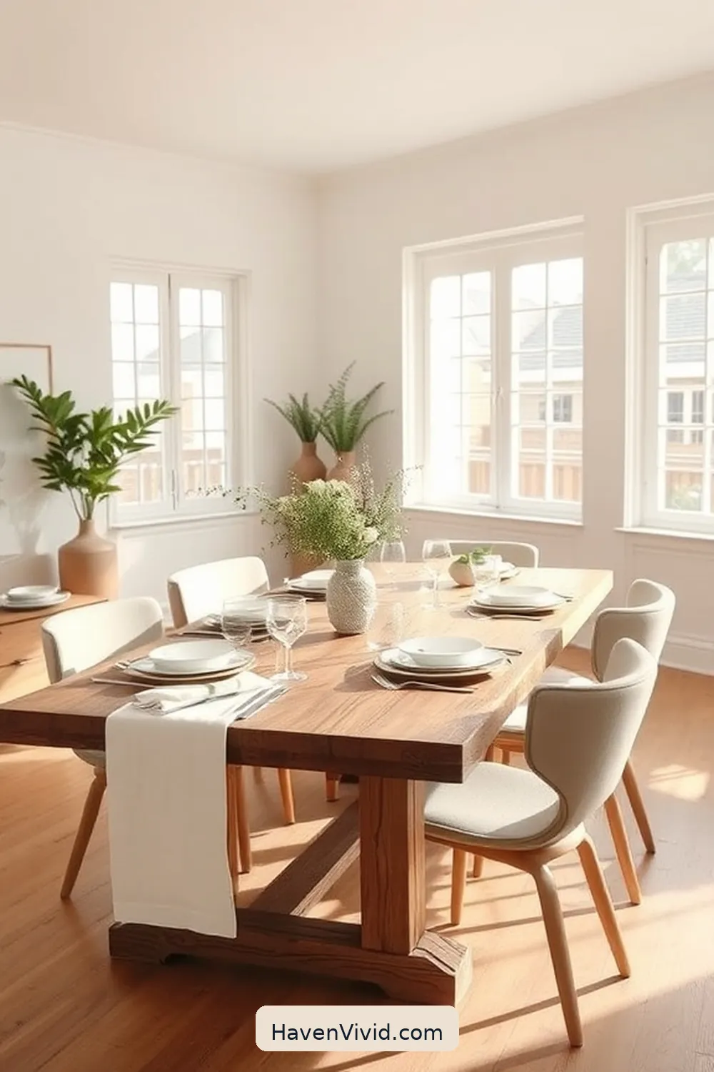 Embrace a Minimalist Lifestyle in Your Dining Room Using Recycled Wood 15 Inspiring Minimalist Dining Room Transformations for Embrace a Minimalist Lifestyle in Your Dining Room Using Recycled Wood