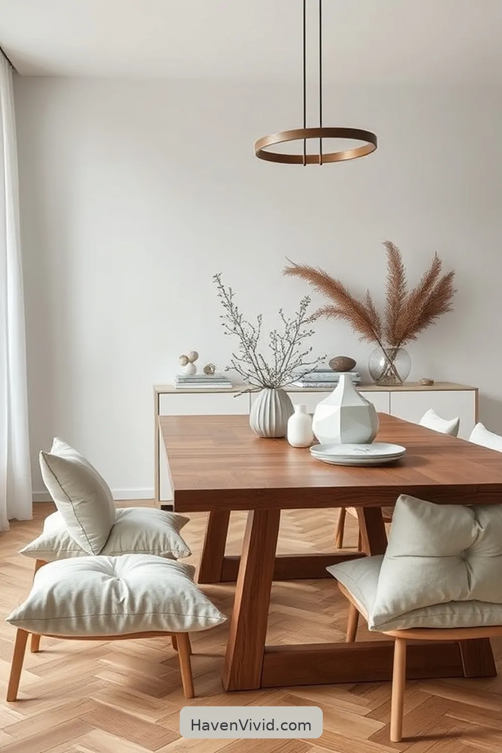 Embrace a Minimalist Lifestyle in Your Dining Room Using Upcycled Fabric 15 Embracing Functionality in Minimalist Design for Embrace a Minimalist Lifestyle in Your Dining Room Using Upcycled Fabric