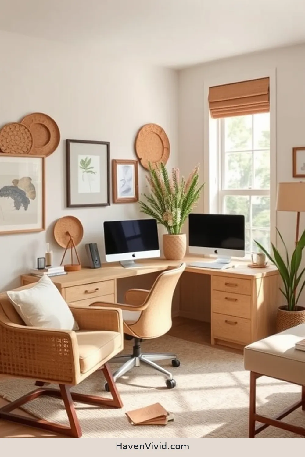 Embrace a Minimalist Lifestyle in Your Home Office Using Cork 8 Decorative Cork Accents for a Warm Atmosphere for Embrace a Minimalist Lifestyle in Your Home Office Using Cork
