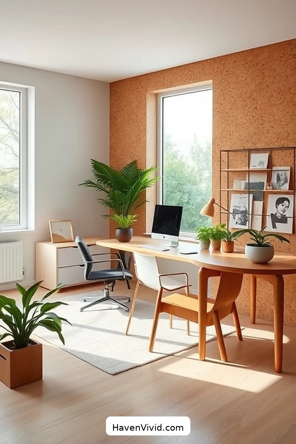 Embrace a Minimalist Lifestyle in Your Home Office Using Cork 14 Inspiring Minimalist Home Office Ideas With Cork for Embrace a Minimalist Lifestyle in Your Home Office Using Cork