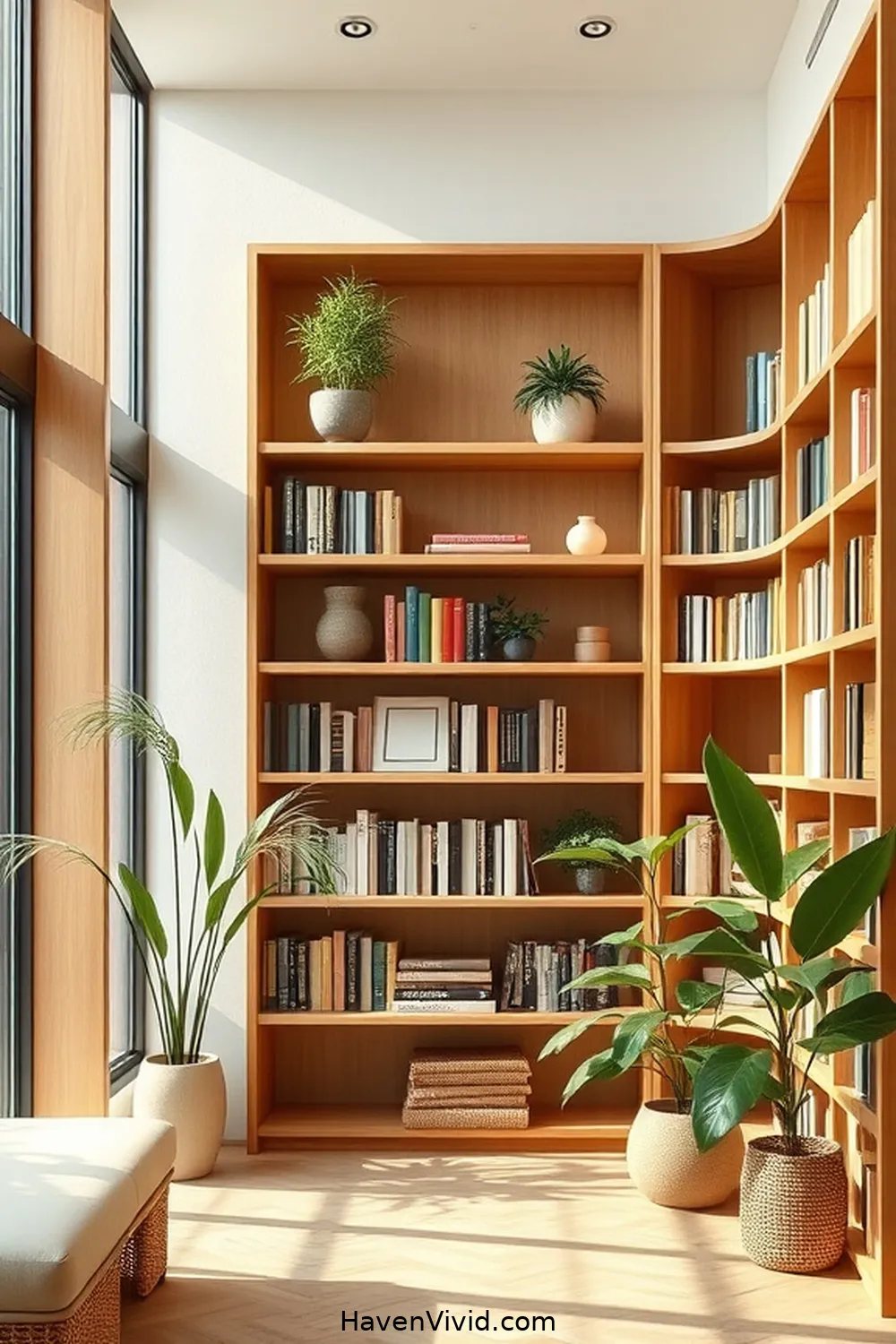 Embrace a Minimalist Lifestyle in Your Library Using Bamboo Decor 14 Personalizing Your Library With Bamboo Decor for Embrace a Minimalist Lifestyle in Your Library Using Bamboo Decor