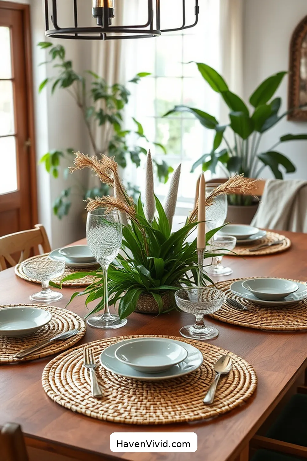 Embracing Farmhouse Living in Your Dining Room Using Bamboo: 10 Ways 8 Bamboo Placemats: Functional and Stylish for Embracing Farmhouse Living in Your Dining Room Using Bamboo: 10 Ways