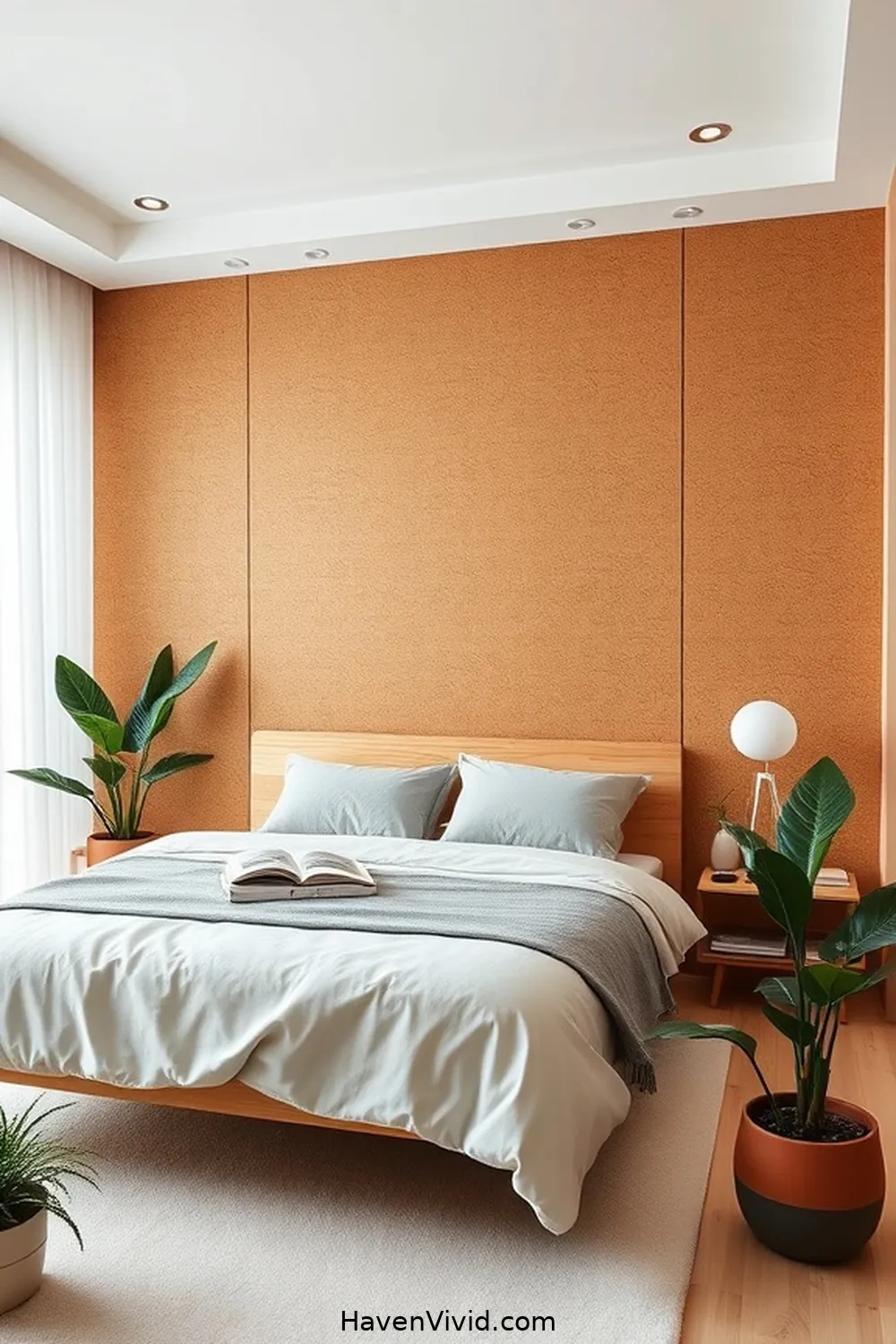 Embracing a Minimalist Lifestyle in the Bedroom Using Cork 6 Maintaining a Minimalist Bedroom With Cork Elements for Embracing a Minimalist Lifestyle in the Bedroom Using Cork