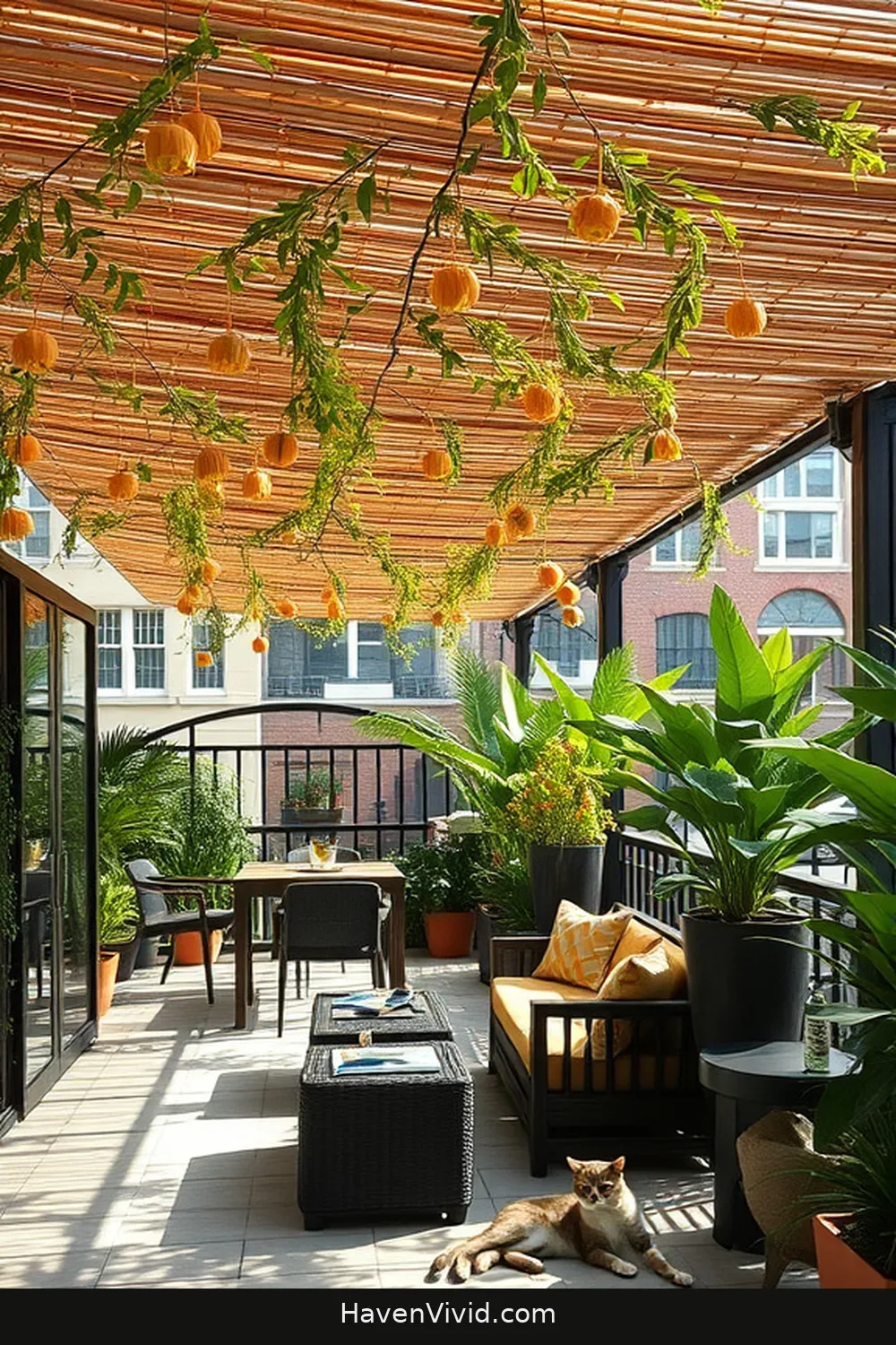 Enhance Urban Patios Using Bamboo: 5 Ways 5 Bamboo Canopies for Shade and Style for Enhance Urban Patios Using Bamboo: 5 Ways