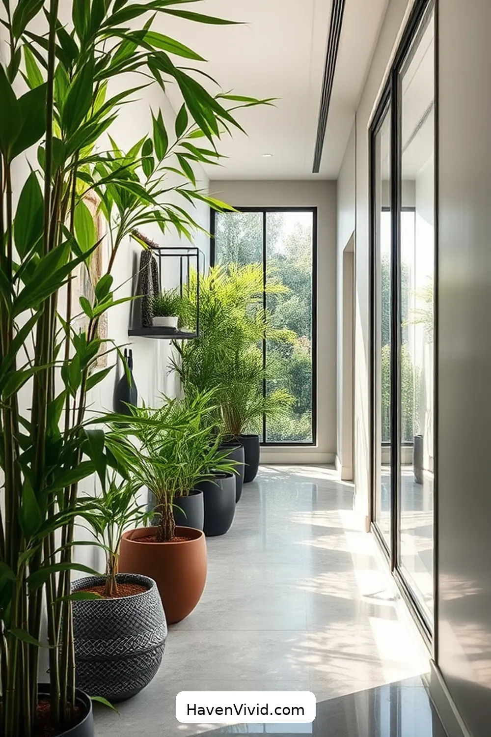 Enhance Your Hallway for Eco-Friendly Living Using Bamboo 11 Adding Greenery: Bamboo Plants for Your Hallway for Enhance Your Hallway for Eco-Friendly Living Using Bamboo