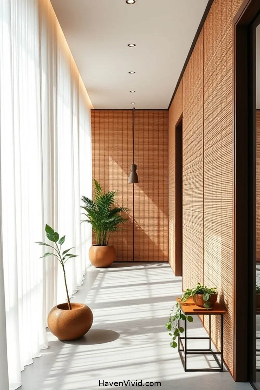 Enhance Your Hallway for Eco-Friendly Living Using Bamboo 5 Stylish Bamboo Wall Treatments for Enhance Your Hallway for Eco-Friendly Living Using Bamboo