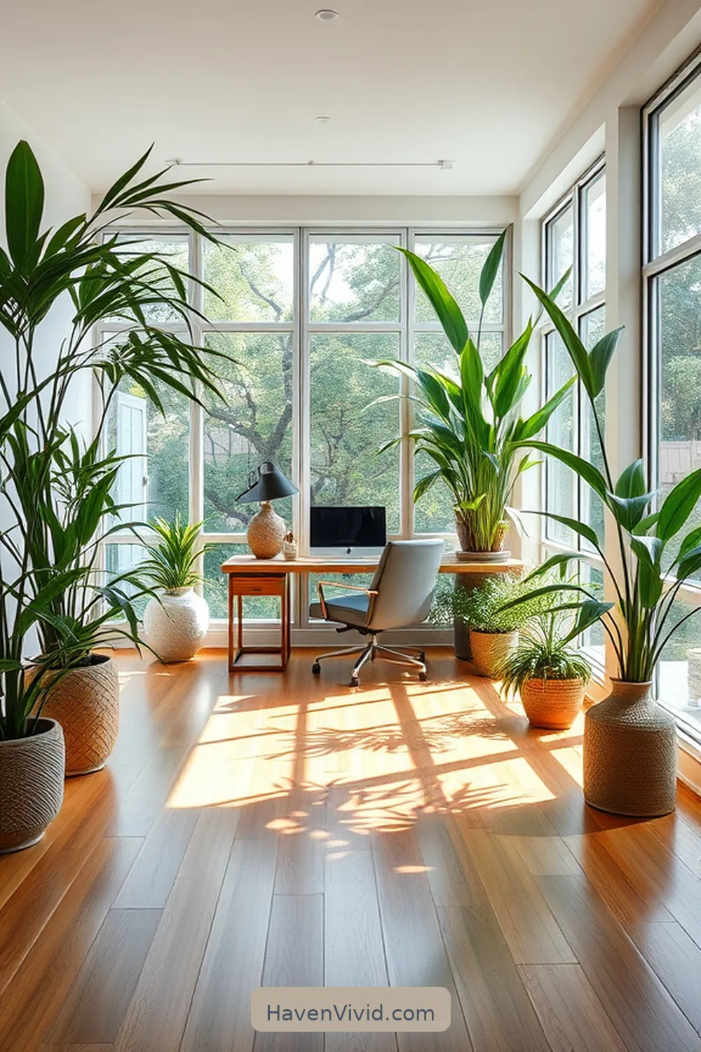 How to Achieve a Glamorous Home Office Lifestyle Using Bamboo 5 Bamboo Flooring: An Elegant Foundation for How to Achieve a Glamorous Home Office Lifestyle Using Bamboo