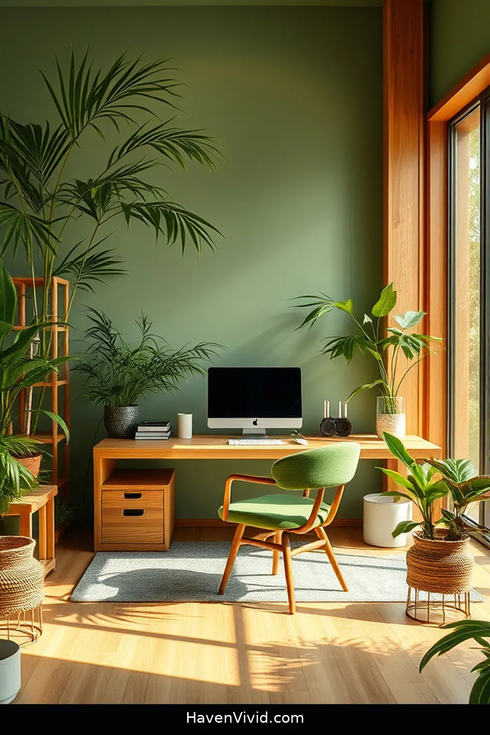 How to Achieve a Glamorous Home Office Lifestyle Using Bamboo 9 The Role of Color in a Bamboo-Inspired Workspace for How to Achieve a Glamorous Home Office Lifestyle Using Bamboo