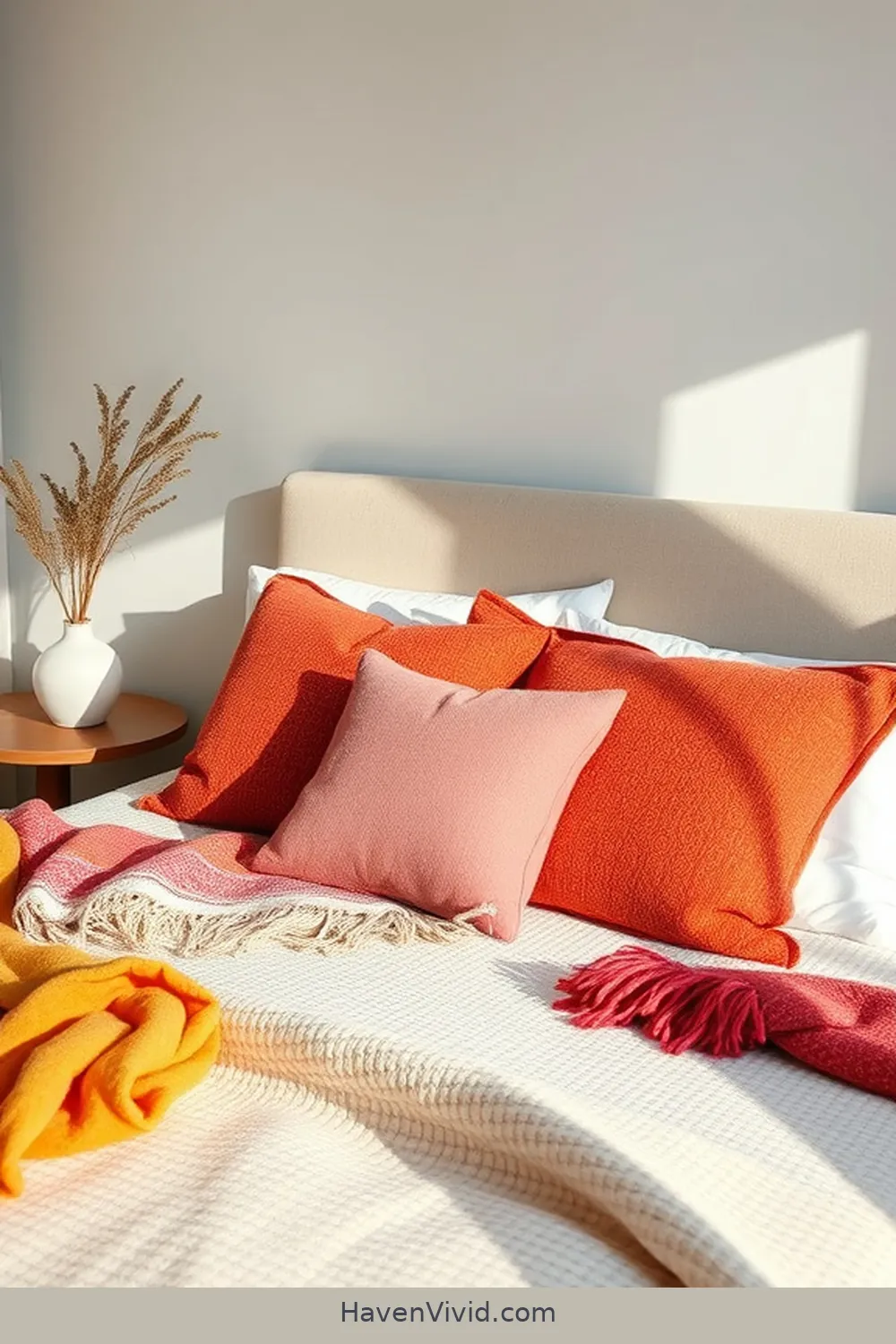 How to Create Artistic Bedroom Spaces Using Organic Cotton 5 Artistic Accents: Throws and Pillows for How to Create Artistic Bedroom Spaces Using Organic Cotton