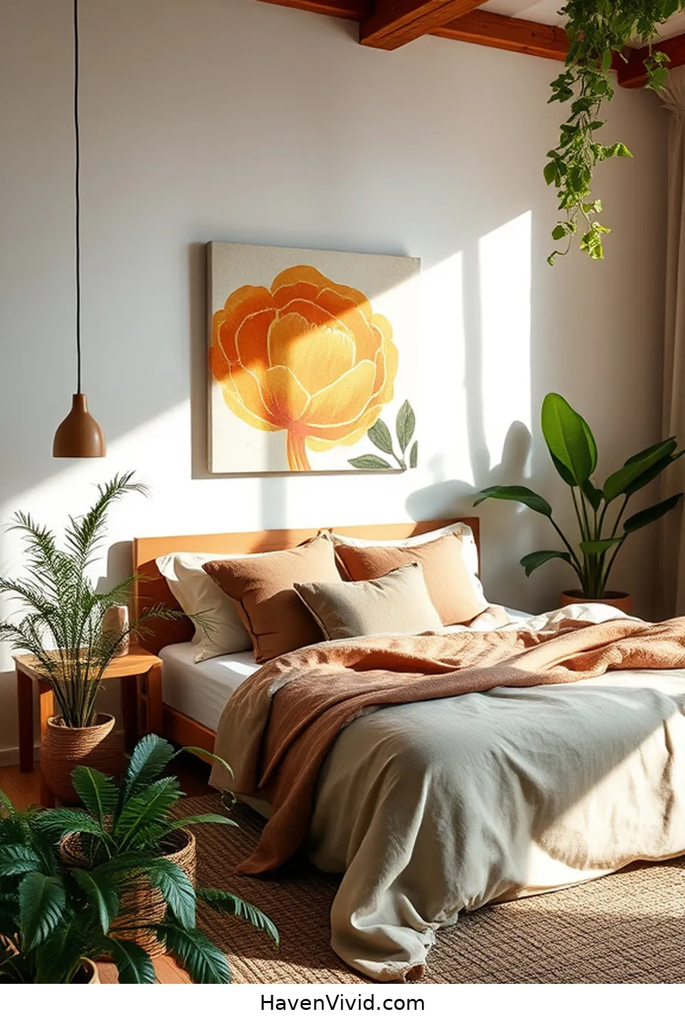 How to Create Artistic Bedroom Spaces Using Organic Cotton 6 Incorporating Organic Cotton Wall Art for How to Create Artistic Bedroom Spaces Using Organic Cotton