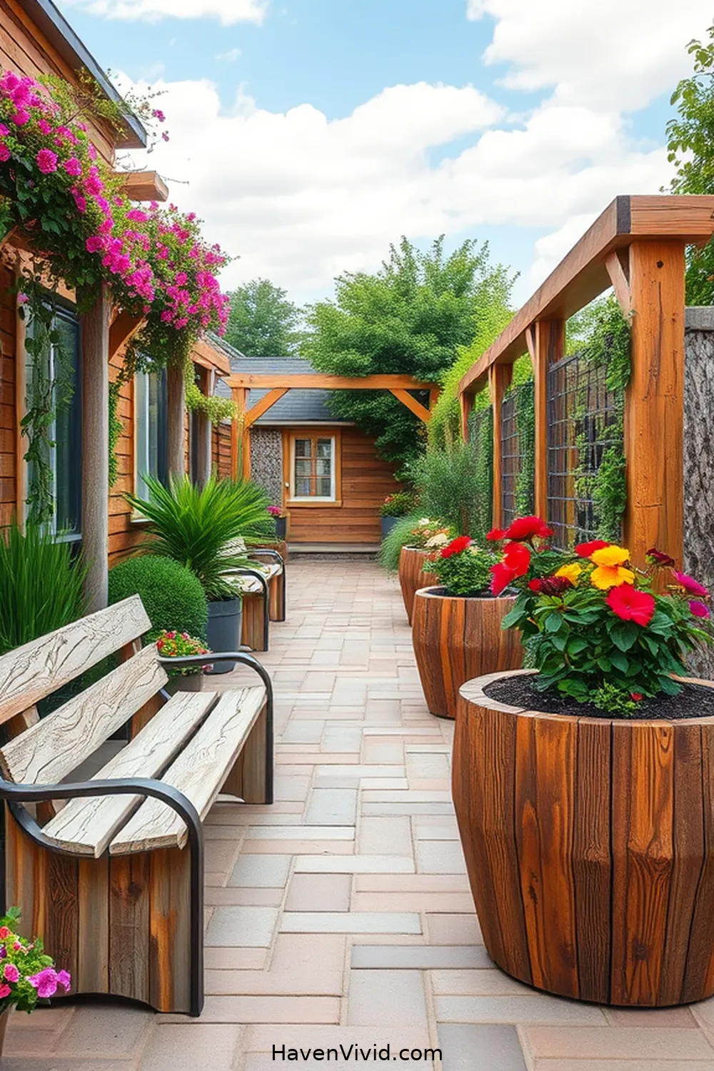 How to Create Artistic Outdoor Spaces Using Recycled Wood 2 Benefits of Using Recycled Wood in Outdoor Spaces for How to Create Artistic Outdoor Spaces Using Recycled Wood