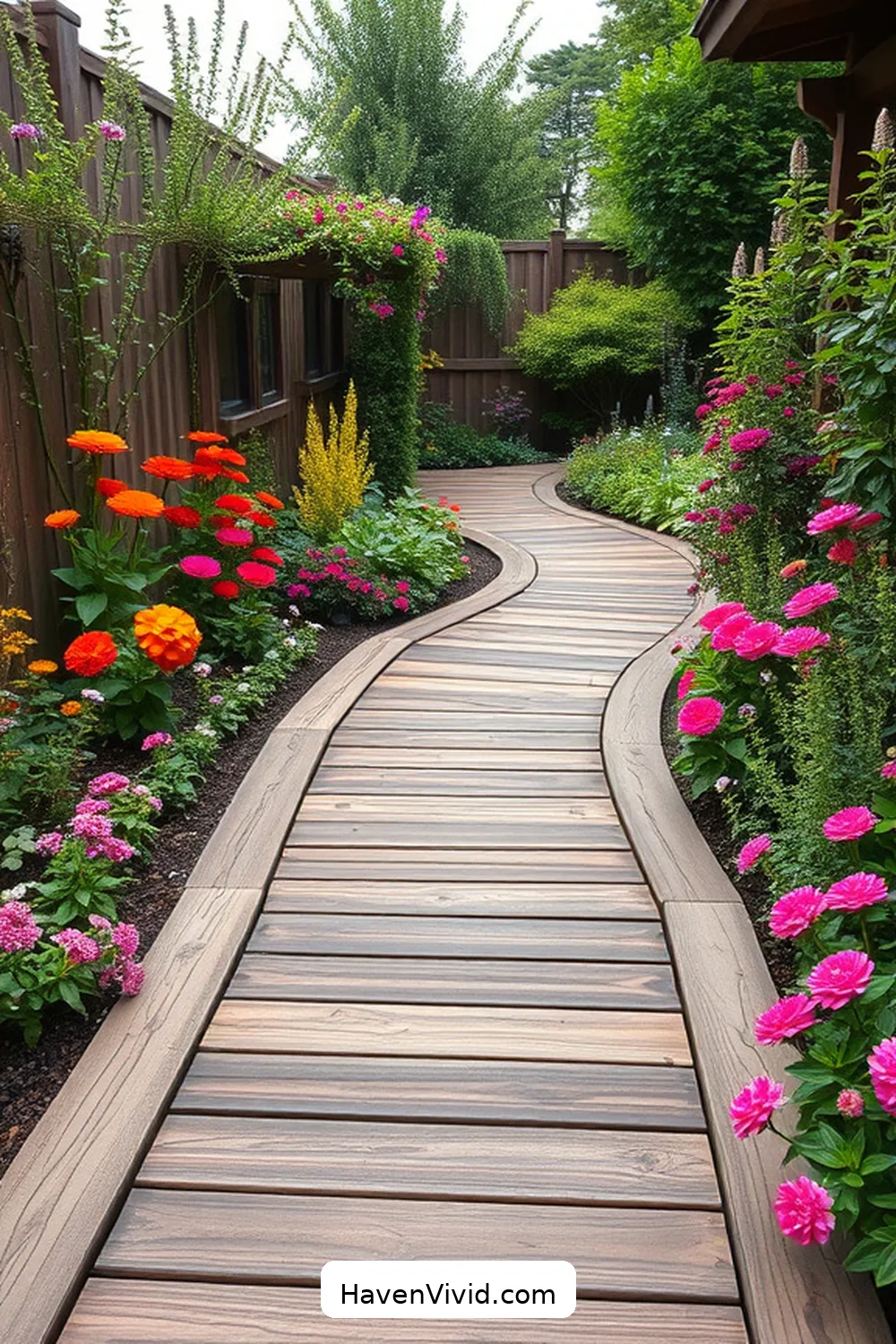 How to Create Artistic Outdoor Spaces Using Recycled Wood 8 Constructing Garden Pathways and Decking for How to Create Artistic Outdoor Spaces Using Recycled Wood