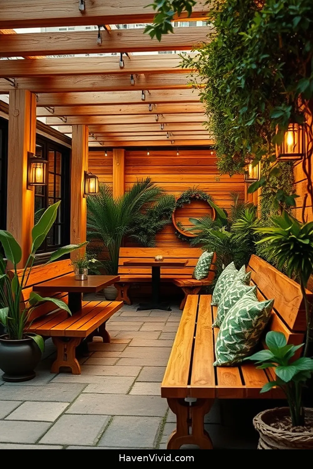 How to Create Artistic Outdoor Spaces Using Recycled Wood 7 Crafting Stylish Outdoor Seating Areas for How to Create Artistic Outdoor Spaces Using Recycled Wood