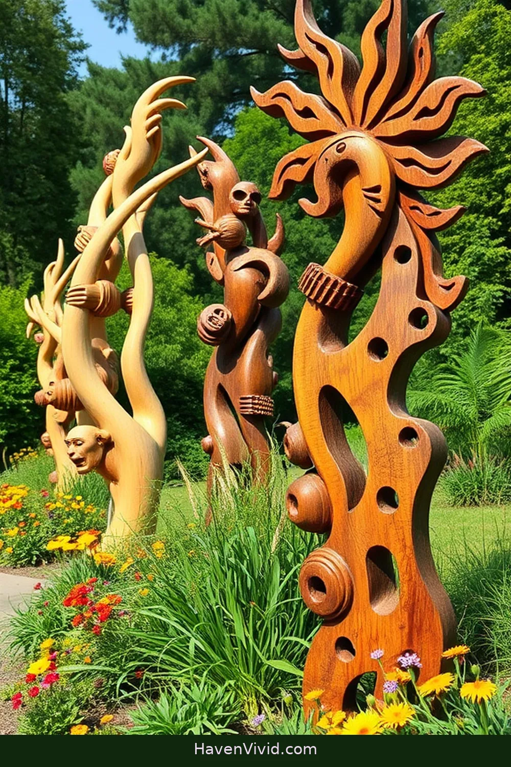 How to Create Artistic Outdoor Spaces Using Recycled Wood 11 Creating Functional Art: Sculptures and Installations for How to Create Artistic Outdoor Spaces Using Recycled Wood