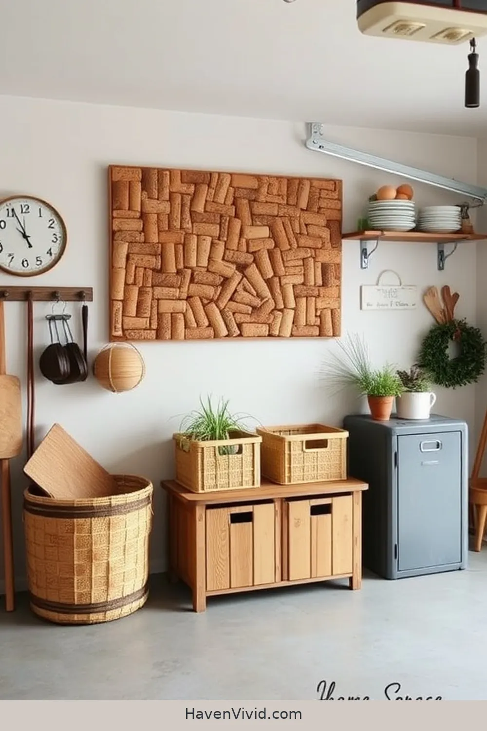 How to Create Farmhouse Living in Your Garage Using Cork 5 DIY Cork Decor Ideas to Enhance the Farmhouse Aesthetic for How to Create Farmhouse Living in Your Garage Using Cork