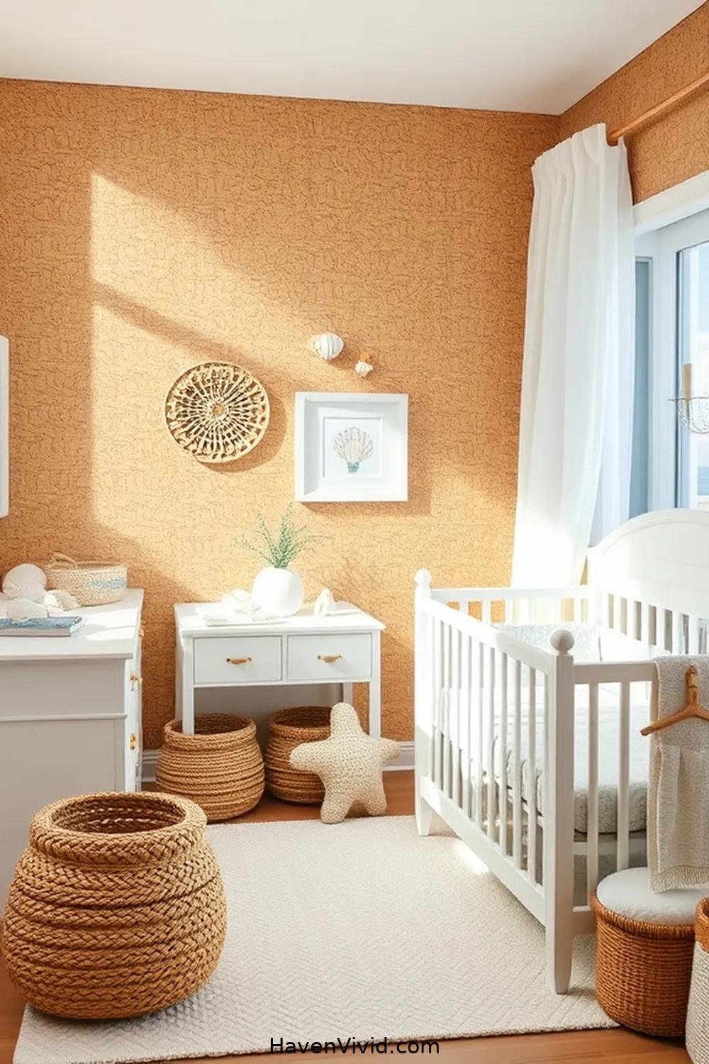 How to Create a Coastal Living Nursery Using Cork Materials 9 Blending Cork With Other Coastal Elements for How to Create a Coastal Living Nursery Using Cork Materials