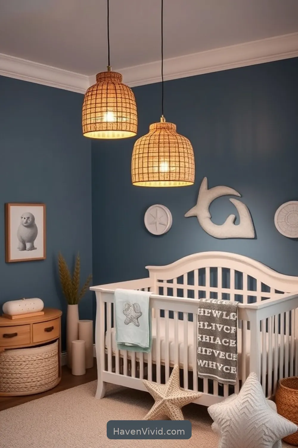 How to Create a Coastal Living Nursery Using Cork Materials 7 Cork Lighting Options to Enhance Coastal Ambiance for How to Create a Coastal Living Nursery Using Cork Materials