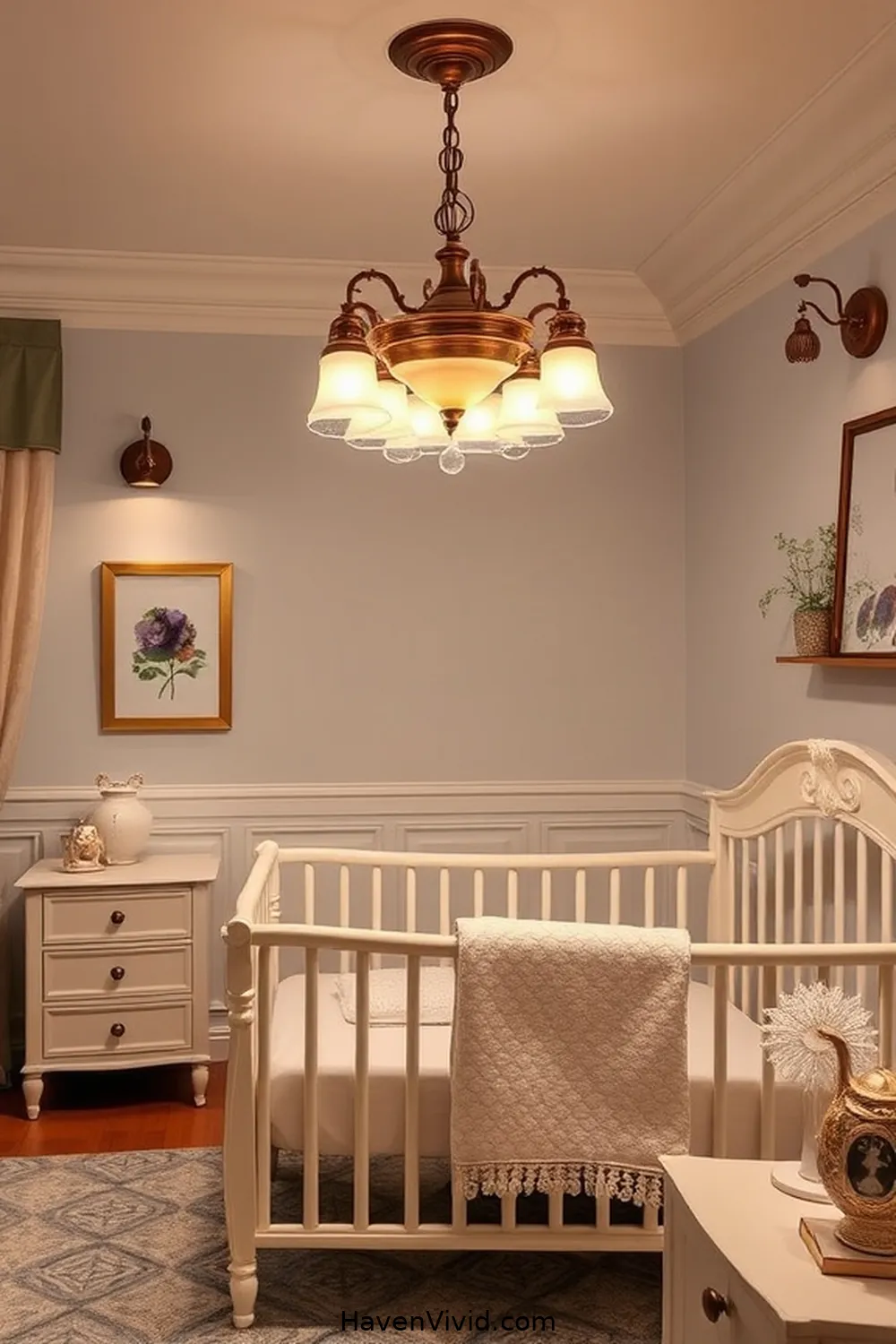 How to Create a Glamorous Nursery Using Solar-Powered Lights 10 Mixing Solar Lights With Traditional Fixtures for How to Create a Glamorous Nursery Using Solar-Powered Lights