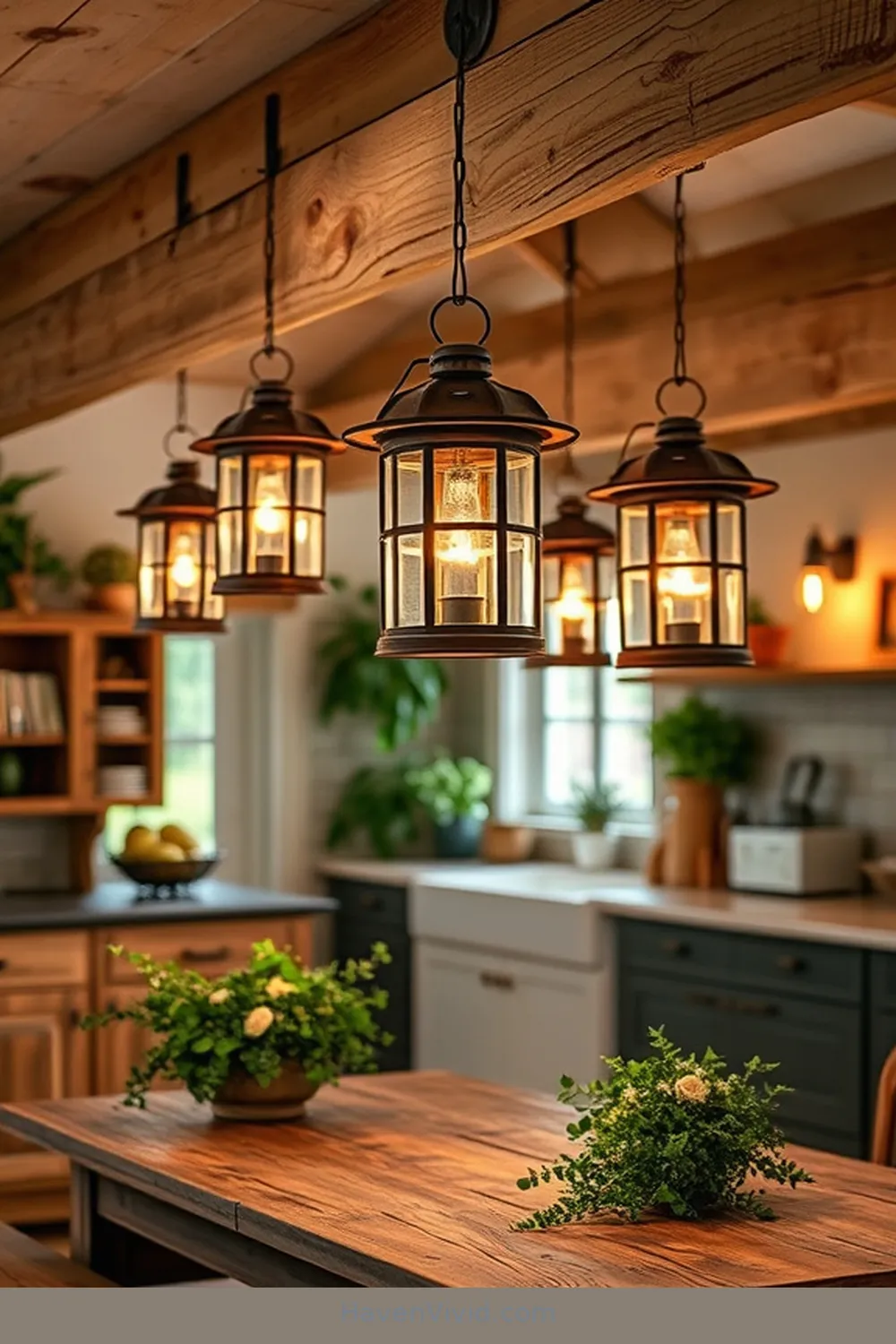 Illuminate Your Farmhouse Kitchen Using Solar-Powered Lights: 10 Ways 5 Hang Solar Lanterns for a Rustic Touch for Illuminate Your Farmhouse Kitchen Using Solar-Powered Lights: 10 Ways