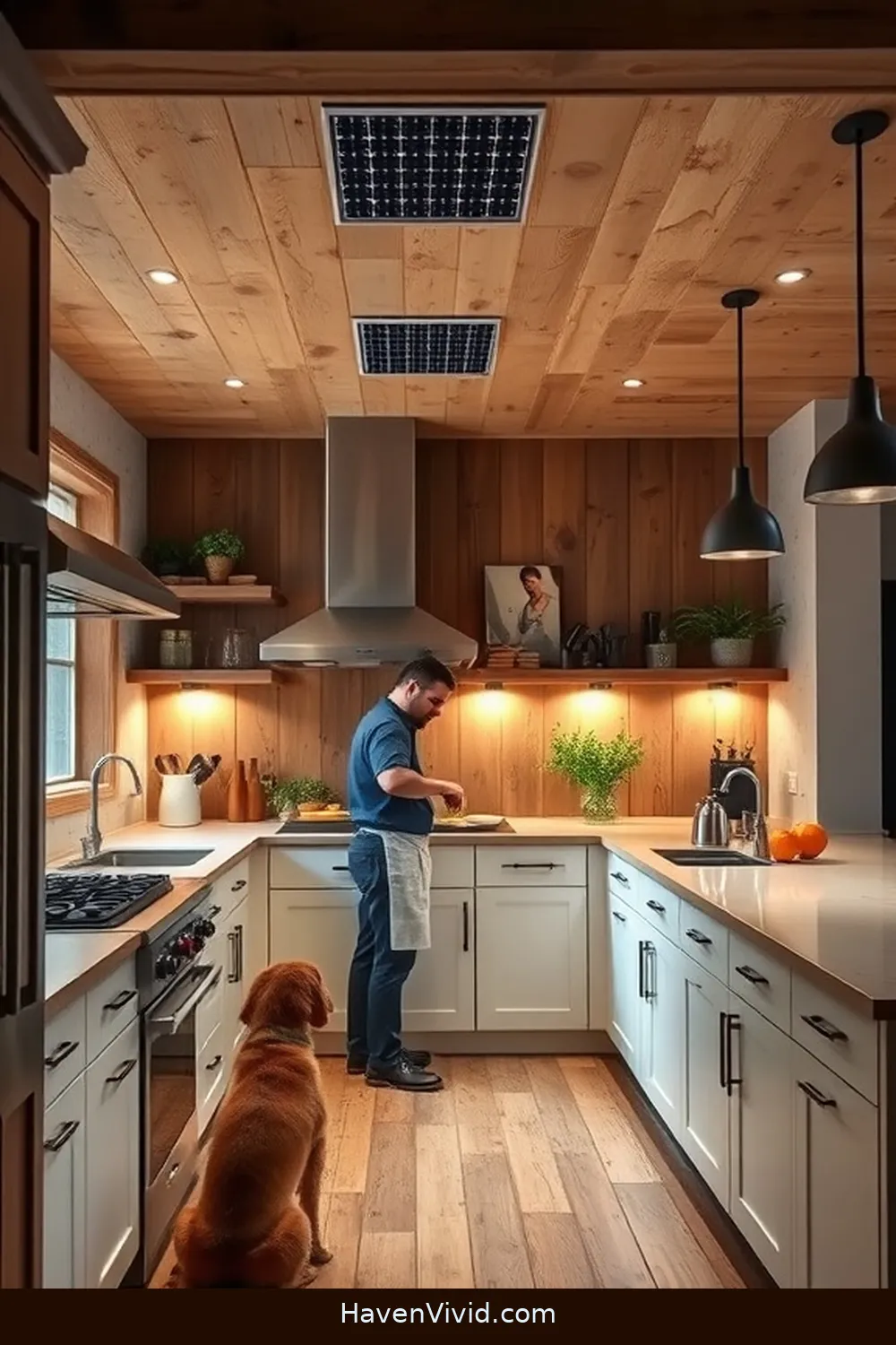 Illuminate Your Farmhouse Kitchen Using Solar-Powered Lights: 10 Ways 4 Incorporate Solar Under-Cabinet Lighting for Illuminate Your Farmhouse Kitchen Using Solar-Powered Lights: 10 Ways