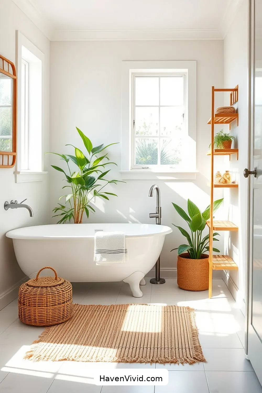 Incorporating Bamboo in Your Farmhouse Living Bathroom 2 The Benefits of Using Bamboo in Your Bathroom for Incorporating Bamboo in Your Farmhouse Living Bathroom