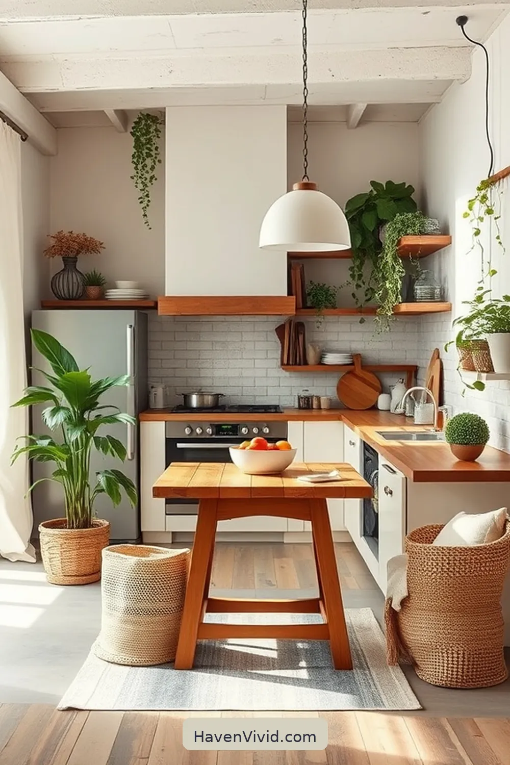 Inspiring Ideas for an Urban Living Kitchen Using Natural Fibers 2 Textiles That Transform: Using Natural Fabrics for Soft Furnishings for Inspiring Ideas for an Urban Living Kitchen Using Natural Fibers