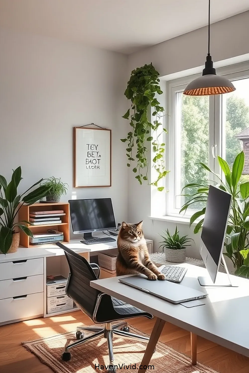 Benefits of Solar-Powered Lighting for Minimalist Home Office Makeover Using Solar-Powered Lights for a Simple Lifestyle