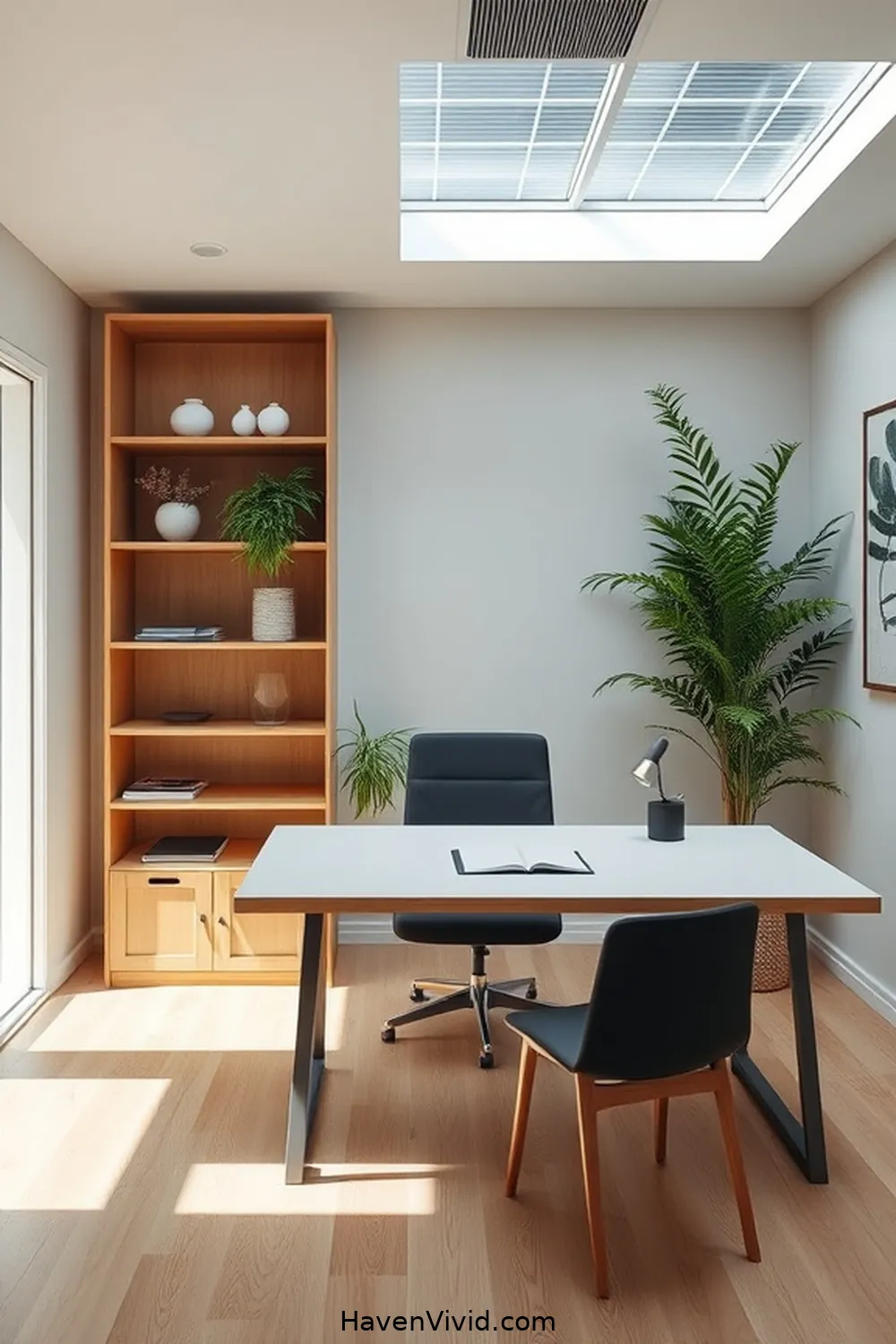 Designing Your Workspace Layout for Minimalist Home Office Makeover Using Solar-Powered Lights for a Simple Lifestyle