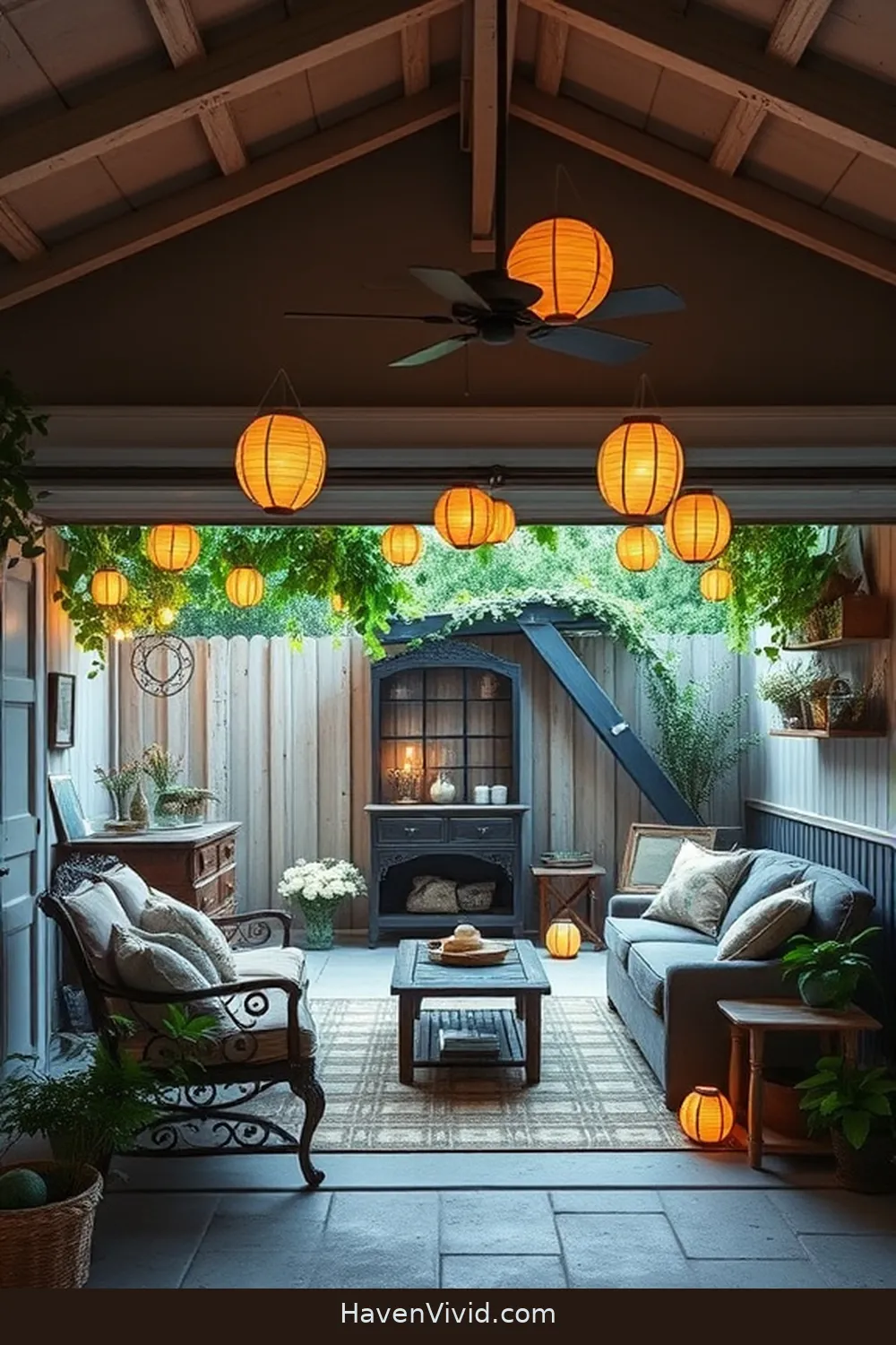 Create Cozy Lighting Options for Tips for Achieving Farmhouse Living in Your Garage Using Organic Cotton
