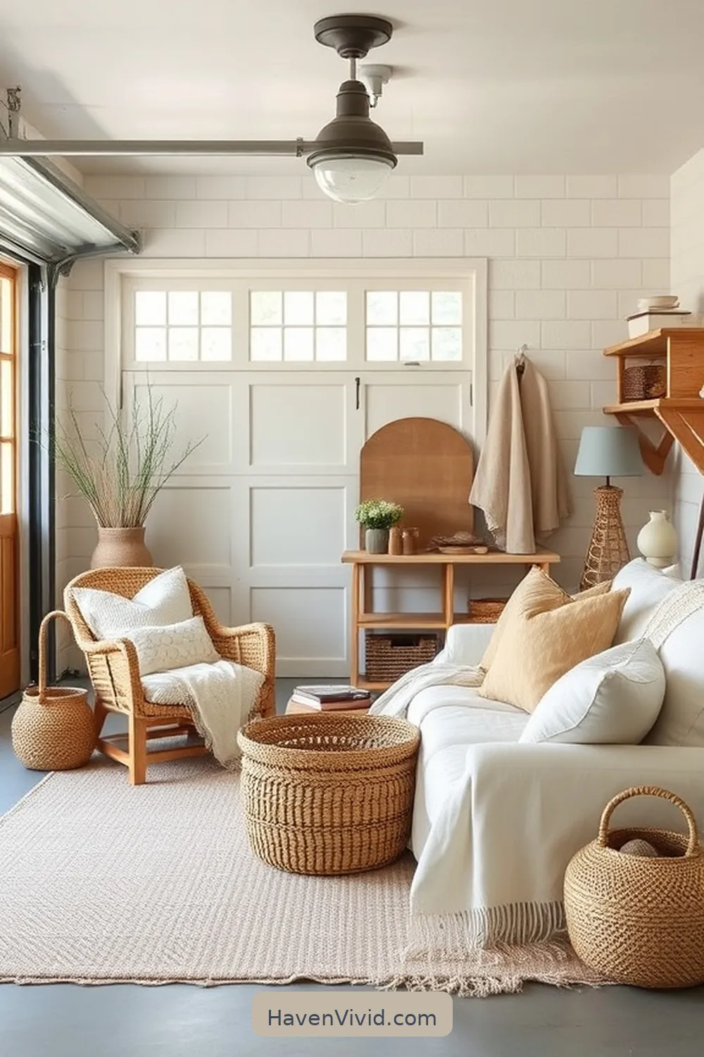 Embrace Neutral Color Palettes for Tips for Achieving Farmhouse Living in Your Garage Using Organic Cotton