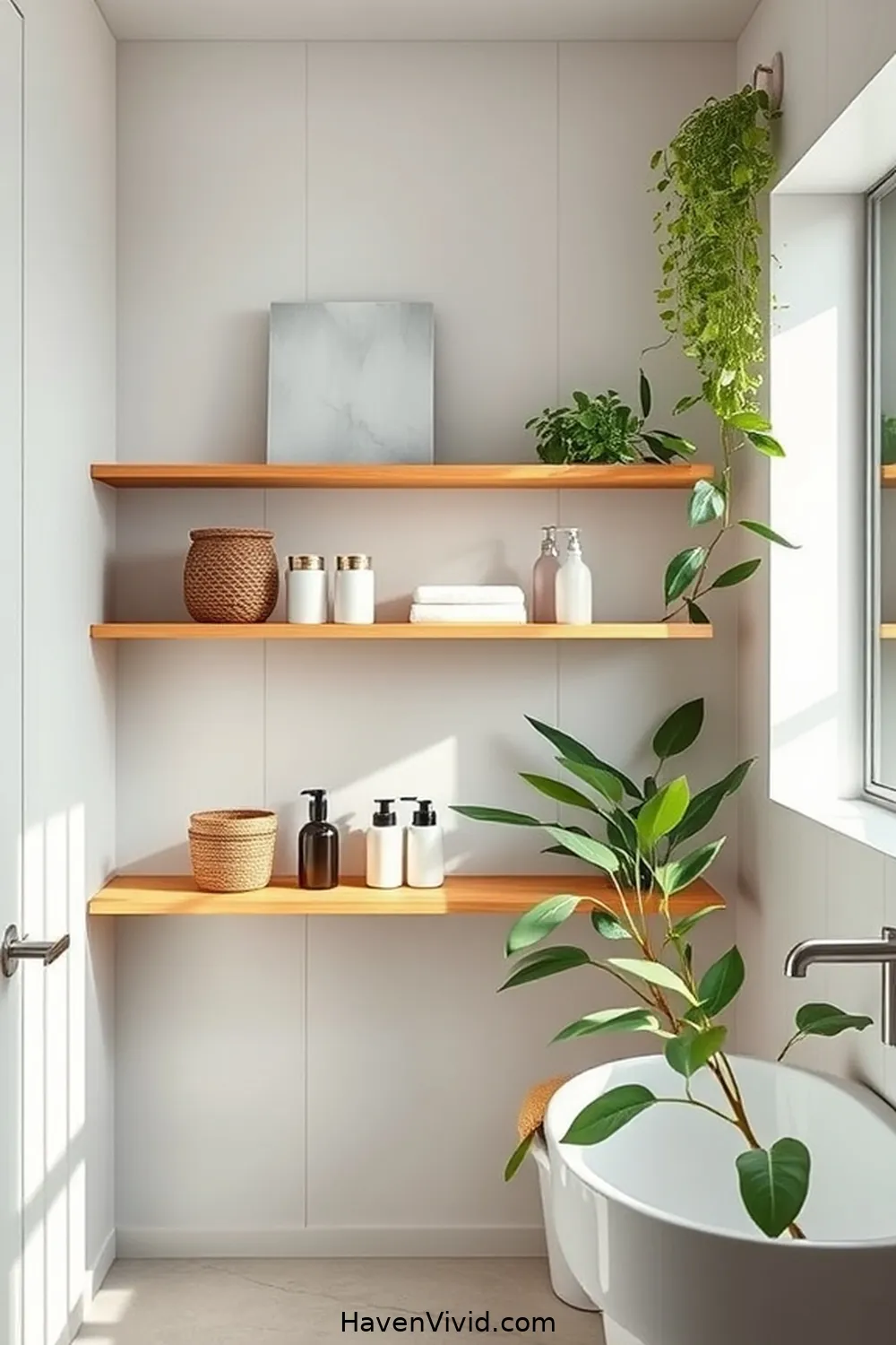 Tips for Achieving a Minimalist Bathroom Lifestyle Using Bamboo 5 Incorporating Bamboo Storage Solutions for Tips for Achieving a Minimalist Bathroom Lifestyle Using Bamboo
