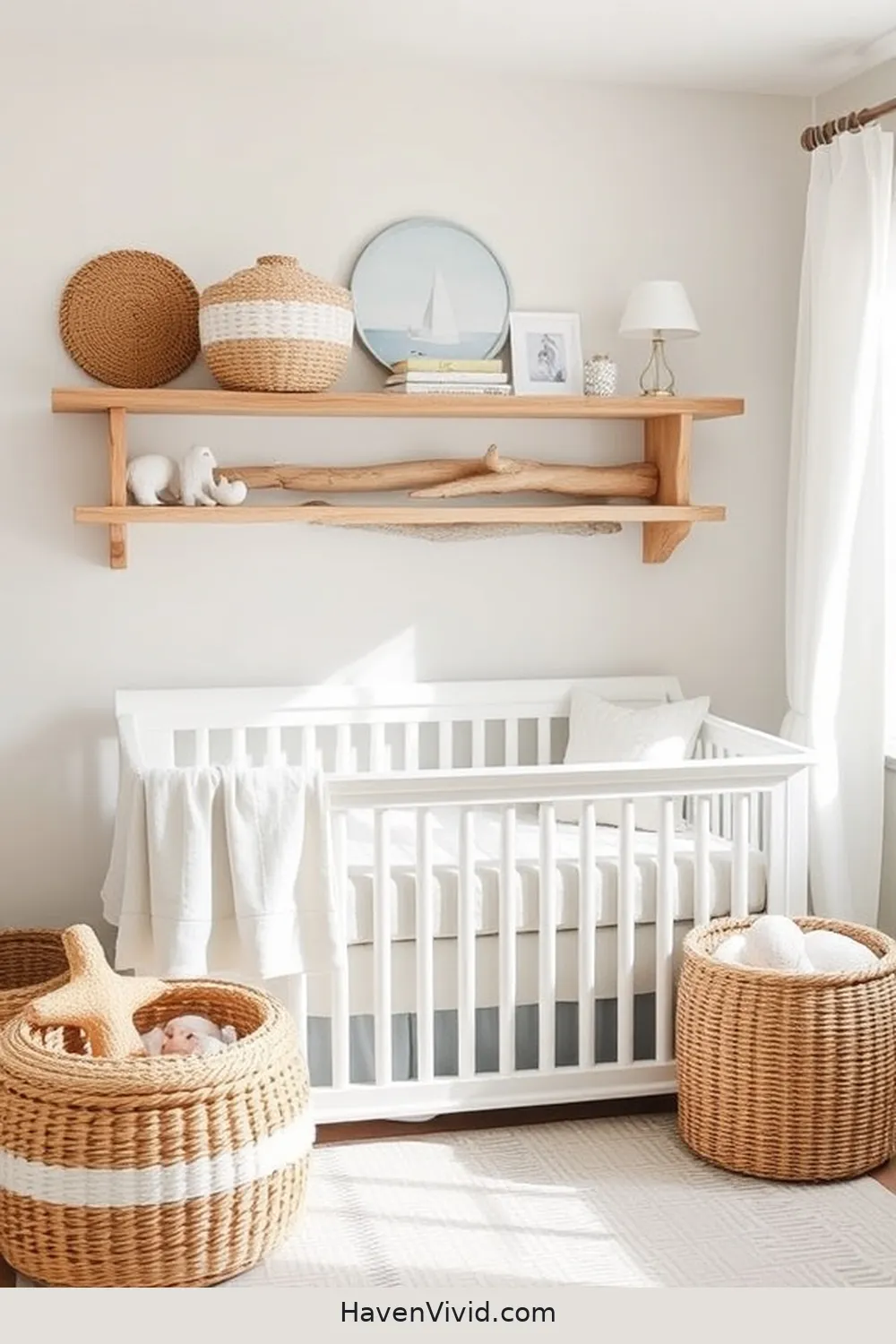 Tips for Creating a Coastal Living Nursery Using Natural Fibers 10 Incorporating Functional Storage Solutions With a Coastal Touch for Tips for Creating a Coastal Living Nursery Using Natural Fibers