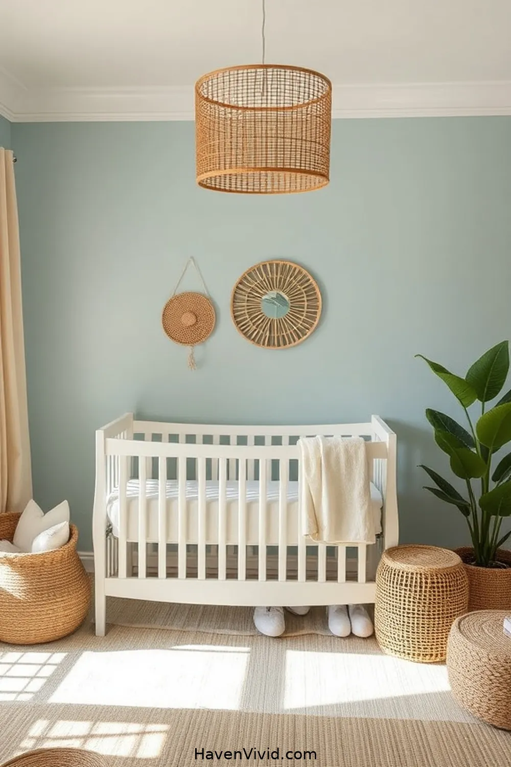 Tips for Creating a Coastal Living Nursery Using Natural Fibers 2 Selecting the Right Color Palette for Your Coastal Nursery for Tips for Creating a Coastal Living Nursery Using Natural Fibers