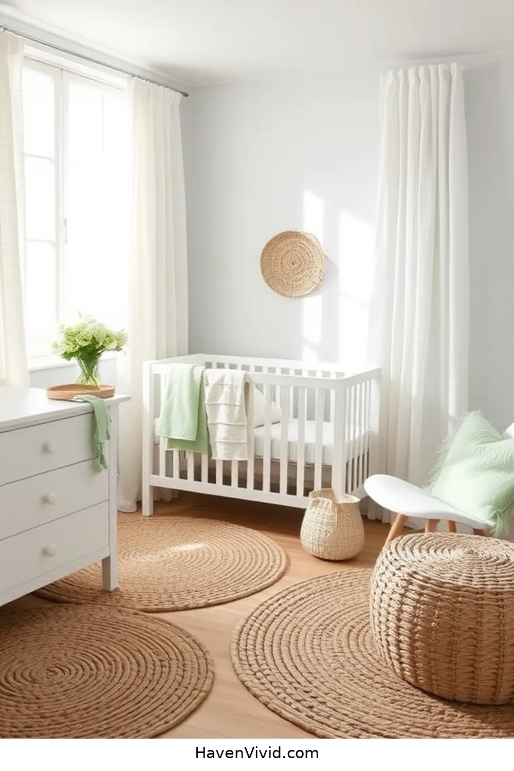 Tips for Creating a Coastal Living Nursery Using Natural Fibers 6 Utilizing Natural Light to Enhance the Space for Tips for Creating a Coastal Living Nursery Using Natural Fibers