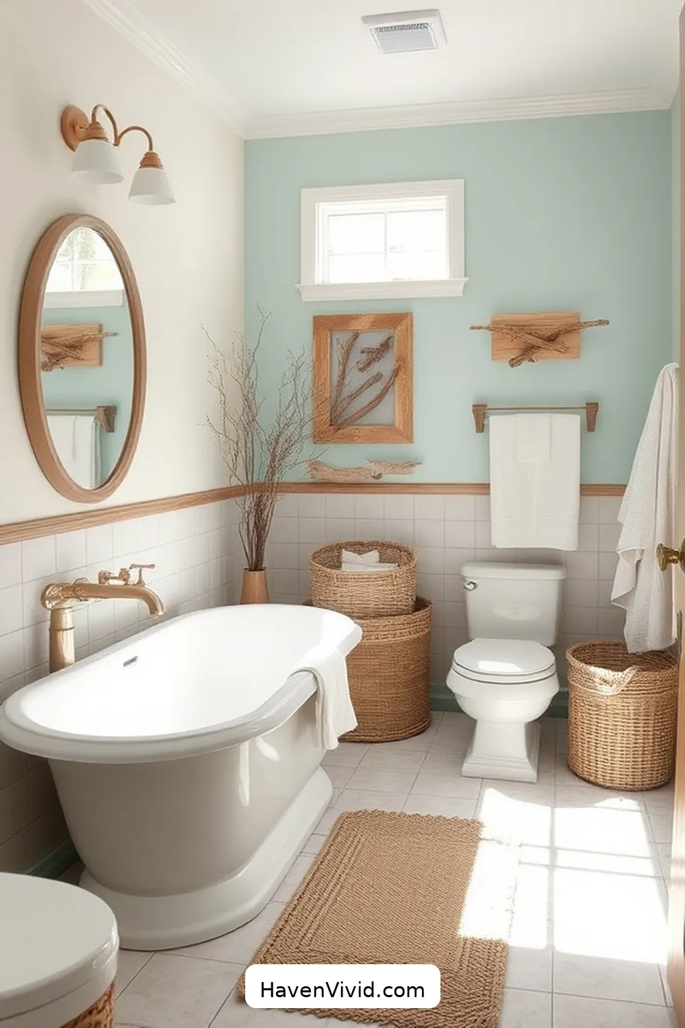 Transform Your Bathroom Into Coastal Living Using Reclaimed Materials 6 Creating a Coastal Color Palette for Transform Your Bathroom Into Coastal Living Using Reclaimed Materials