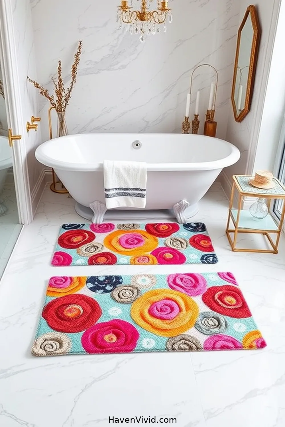 Transform Your Bathroom Into a Glamorous Lifestyle Using Upcycled Fabric 9 Crafting Chic Bath Mats From Upcycled Materials for Transform Your Bathroom Into a Glamorous Lifestyle Using Upcycled Fabric