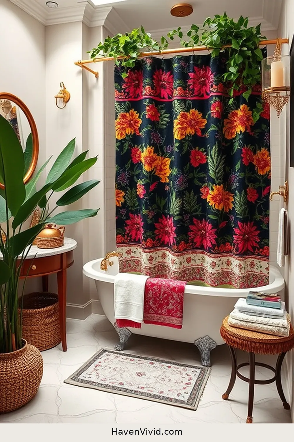 Transform Your Bathroom Into a Glamorous Lifestyle Using Upcycled Fabric 4 DIY Upcycled Shower Curtains: A Step-by-Step Guide for Transform Your Bathroom Into a Glamorous Lifestyle Using Upcycled Fabric
