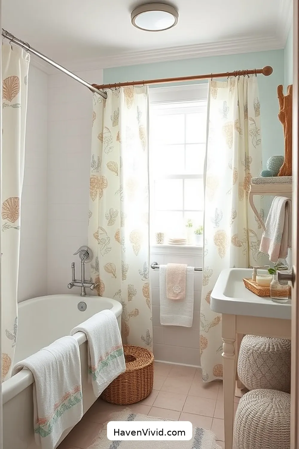 Transform Your Bathroom for Coastal Living Using Upcycled Fabric 8 Personalizing Your Coastal Bathroom Decor for Transform Your Bathroom for Coastal Living Using Upcycled Fabric