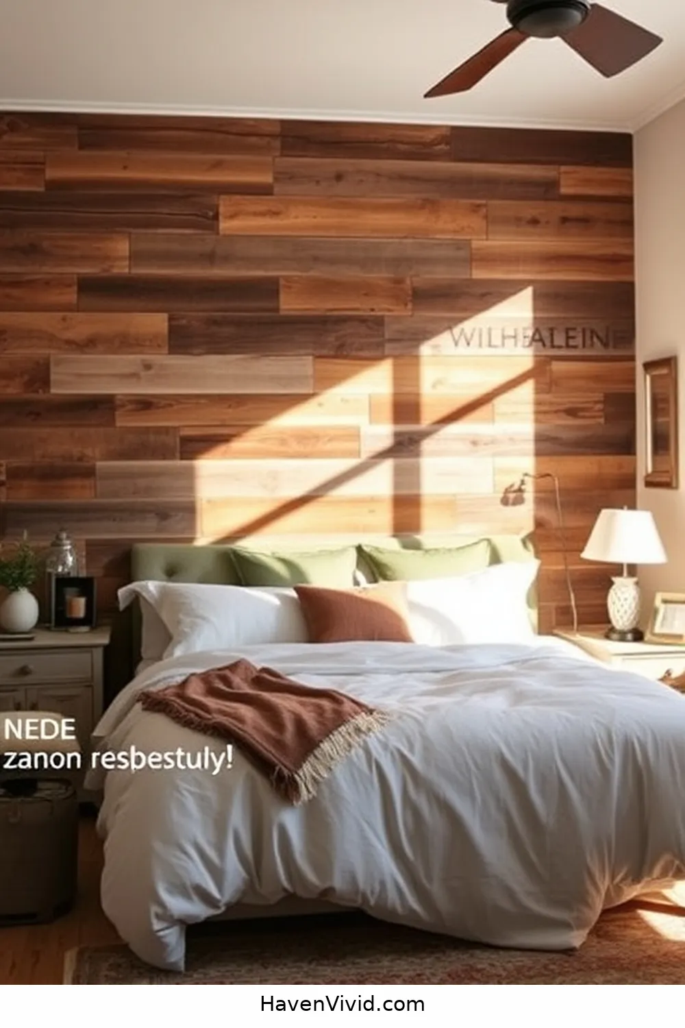 Transform Your Bedroom for Farmhouse Living Using Recycled Wood 4 Accent Walls: Adding Rustic Charm With Wood Panels for Transform Your Bedroom for Farmhouse Living Using Recycled Wood