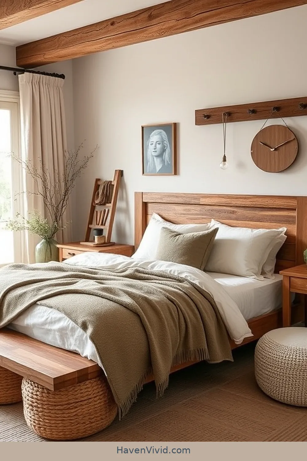 Transform Your Bedroom for Farmhouse Living Using Recycled Wood 6 Incorporating Wood in Your Color Palette for Transform Your Bedroom for Farmhouse Living Using Recycled Wood