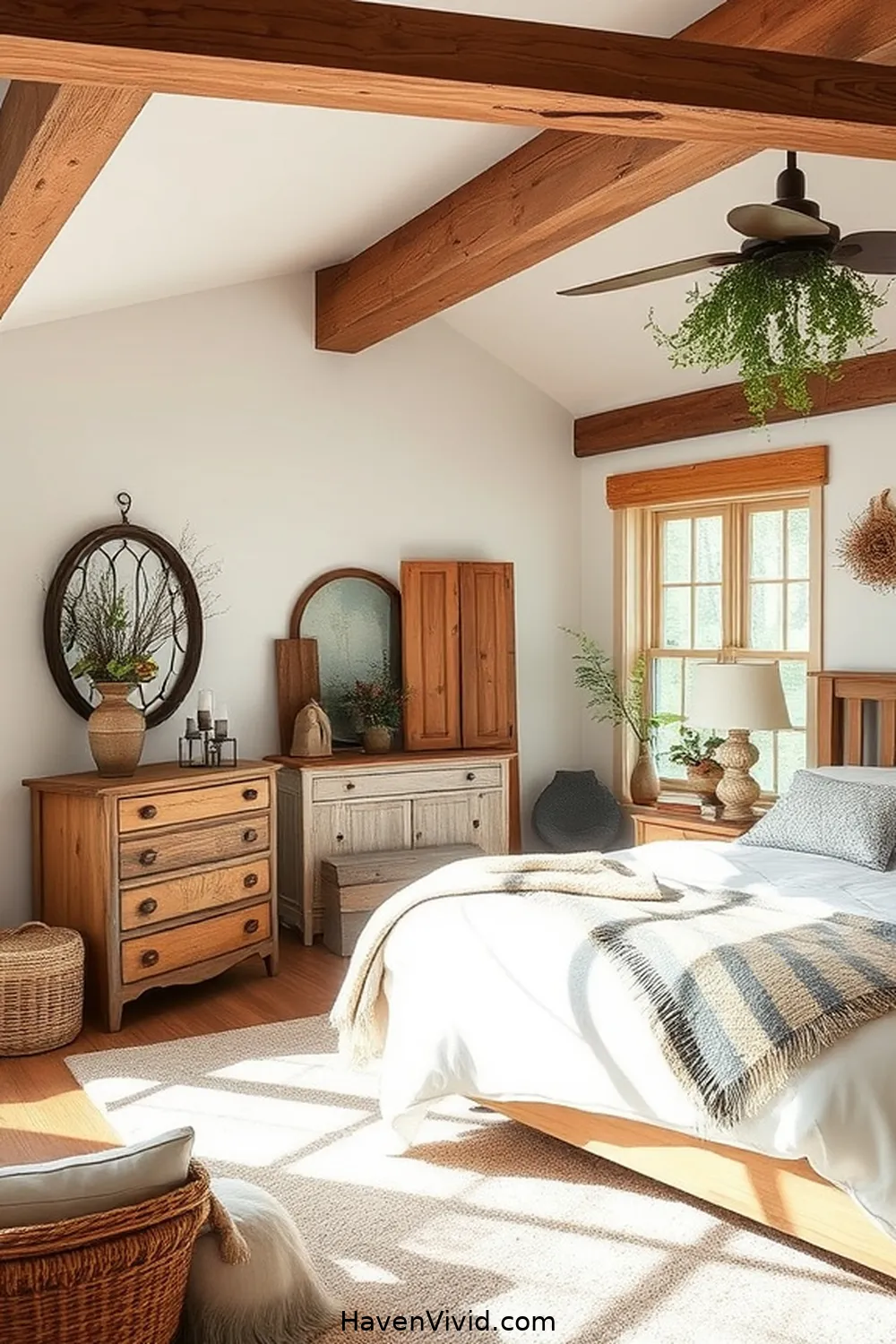 Transform Your Bedroom for Farmhouse Living Using Recycled Wood 5 Upcycling Old Decor: Creative Ideas for Wooden Accents for Transform Your Bedroom for Farmhouse Living Using Recycled Wood